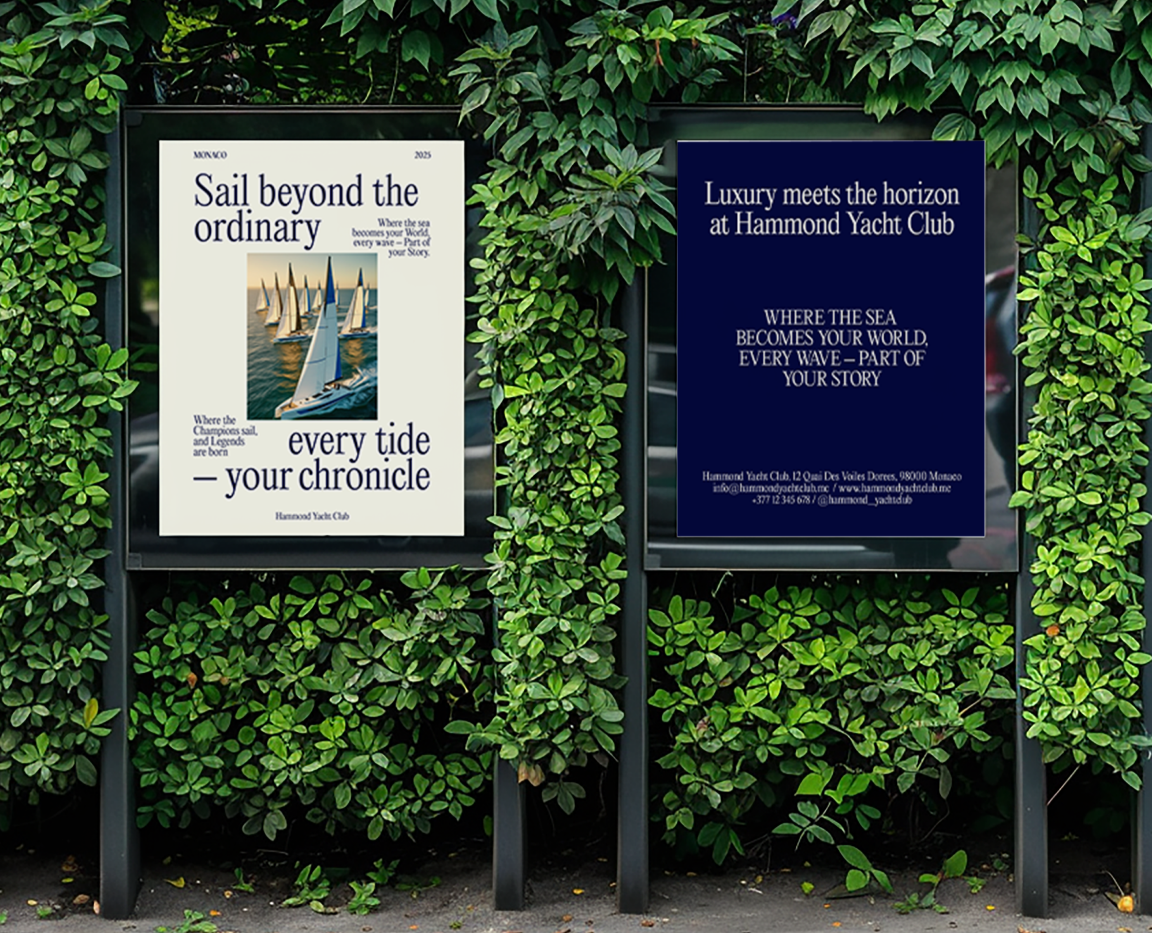 Hammond Yacht Club | Brand Identity на Dprofile