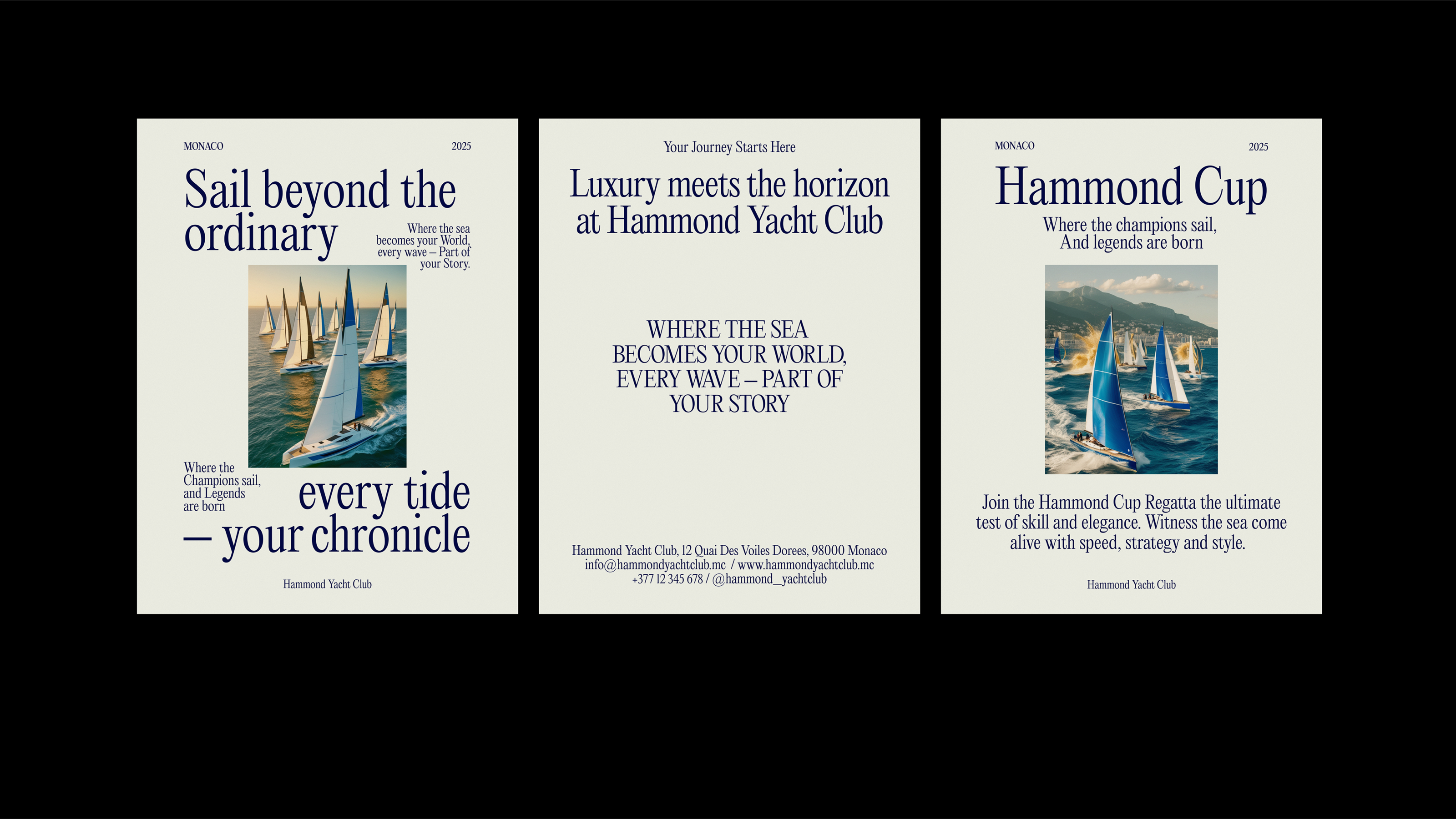 Hammond Yacht Club | Brand Identity — Изображение №12 — Брендинг на Dprofile