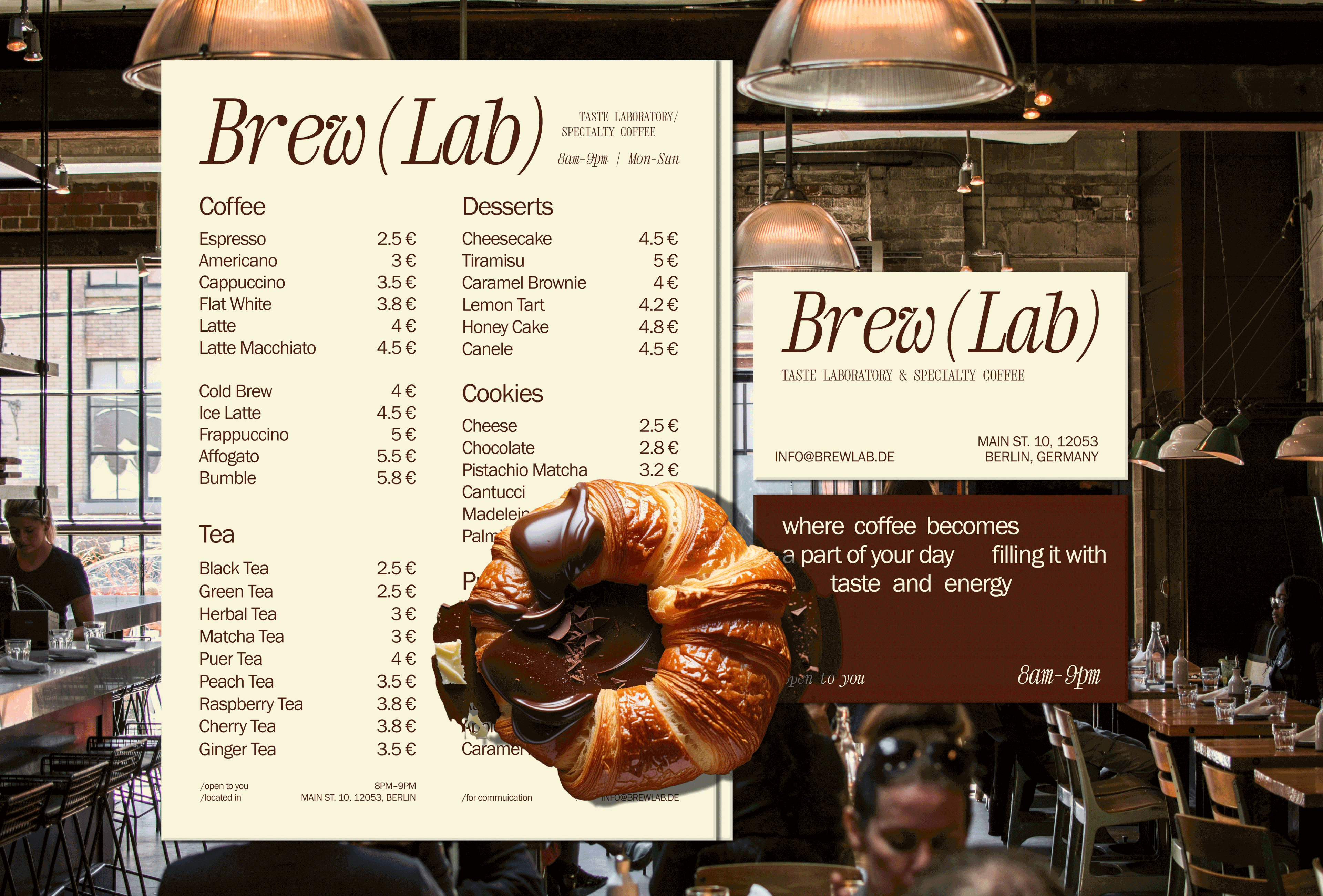 Brew Lab | Brand Identity — Изображение №3 — Брендинг на Dprofile