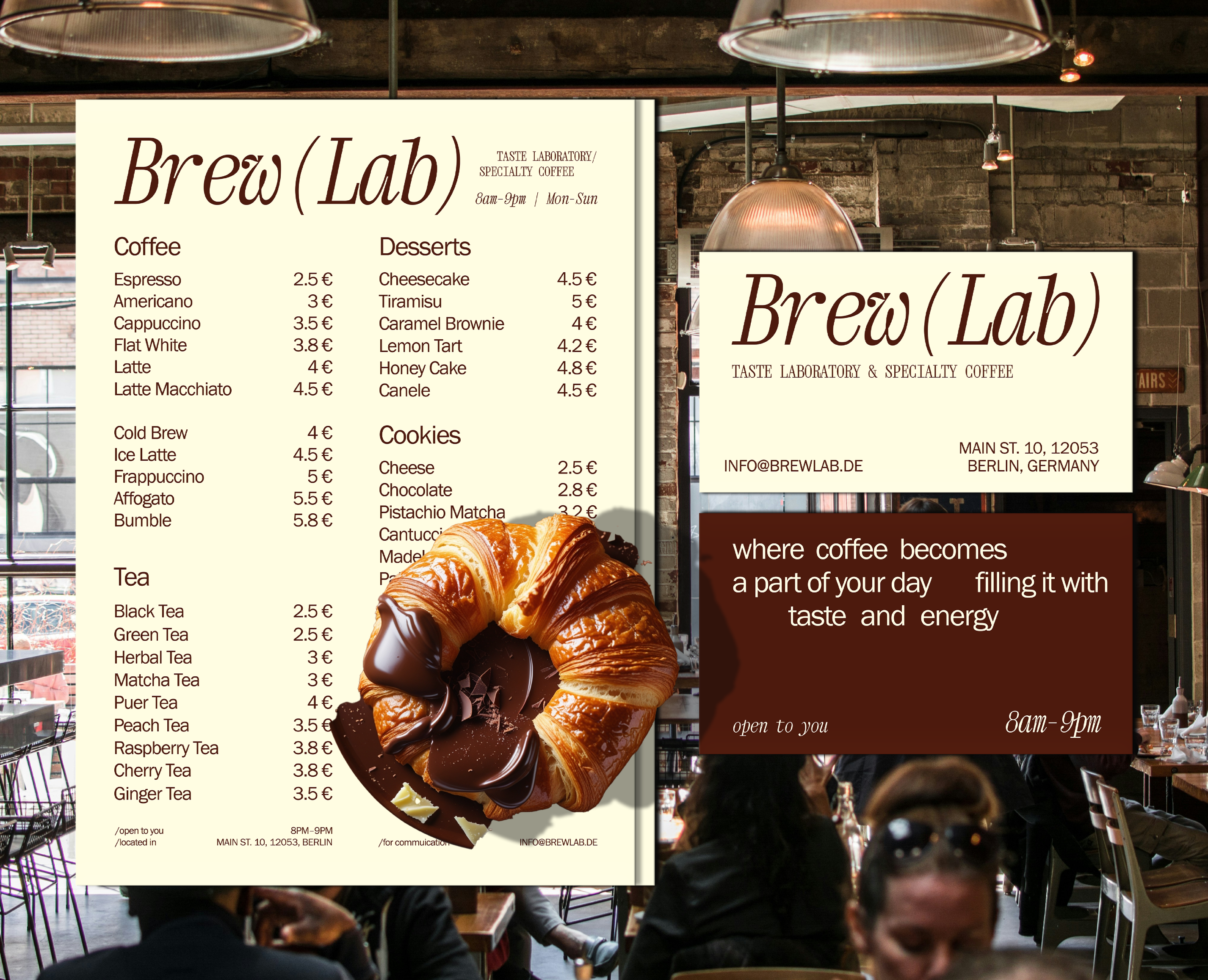 Brew Lab | Brand Identity на Dprofile