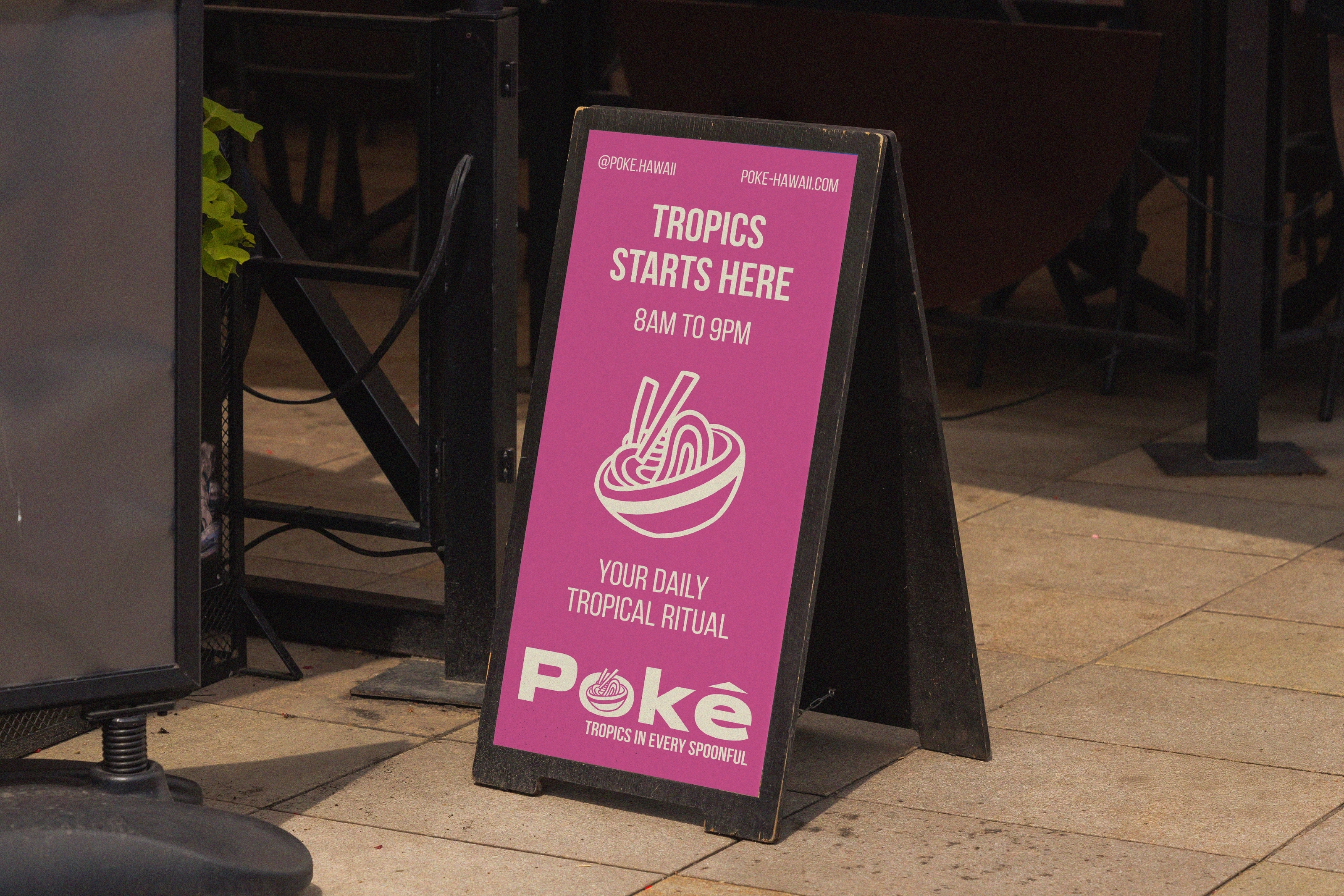 POKÉ – Poke Bowl Restaurant | Brand Identity — Изображение №13 — Брендинг, Графика на Dprofile