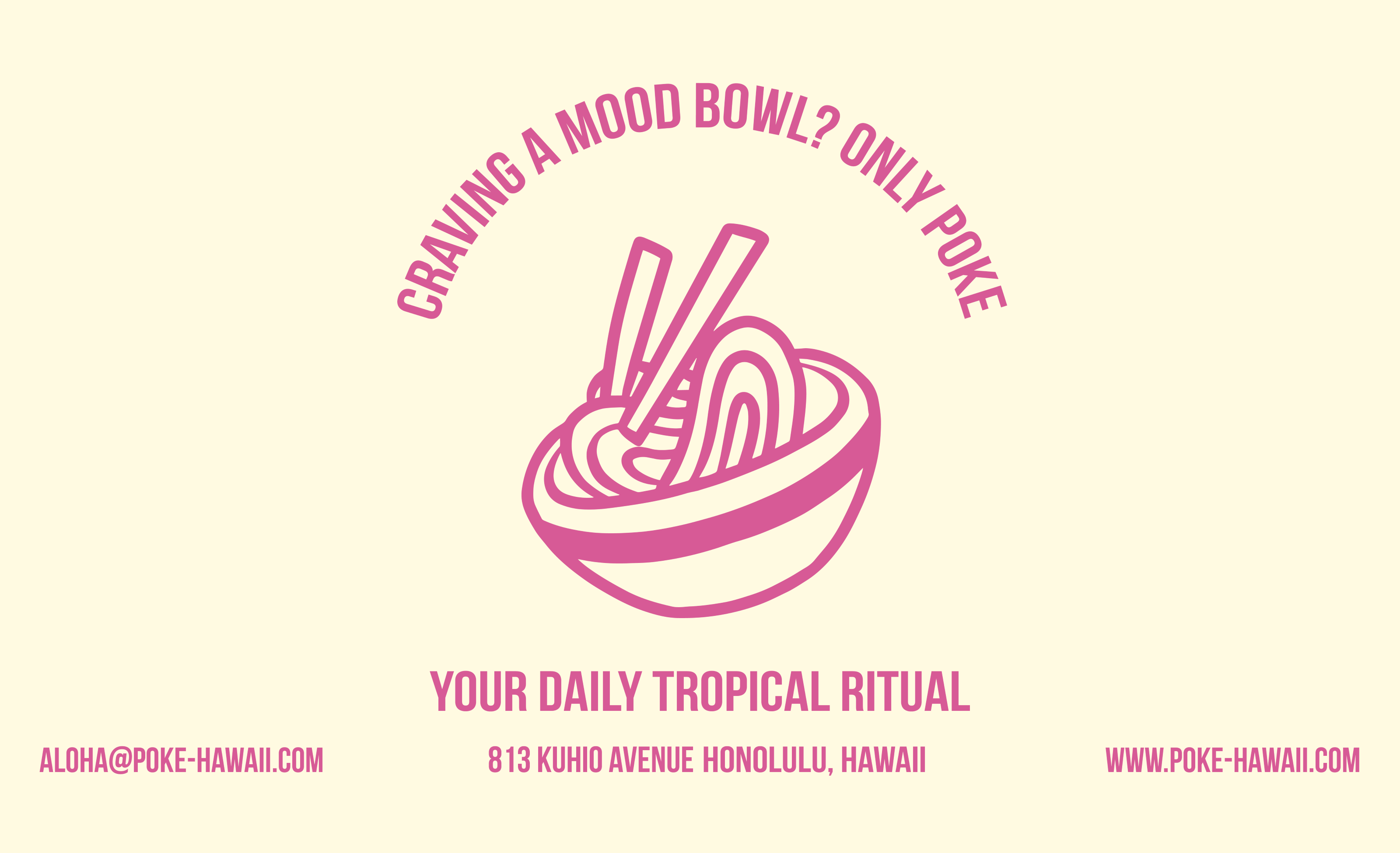POKÉ – Poke Bowl Restaurant | Brand Identity — Изображение №15 — Брендинг, Графика на Dprofile