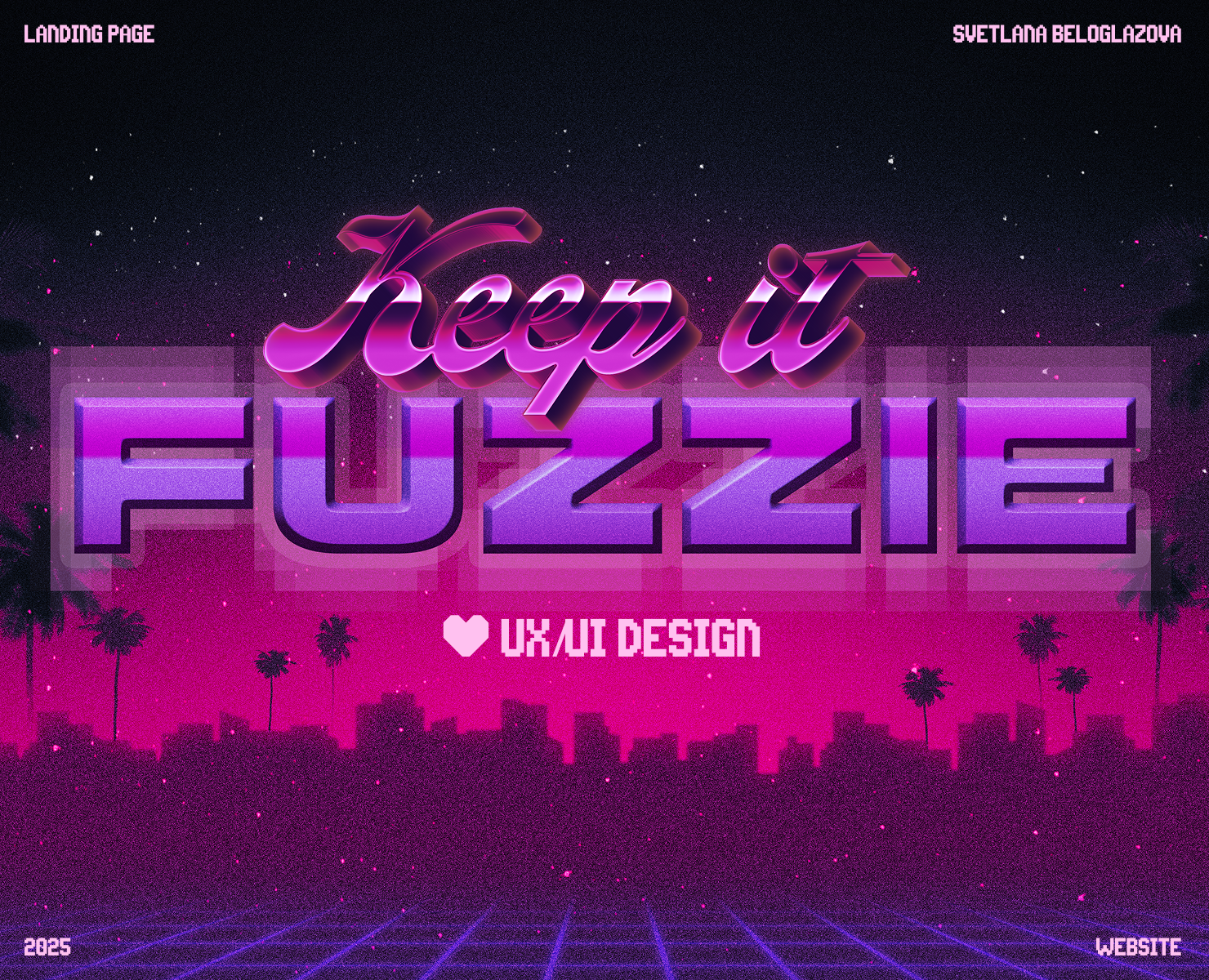 Fuzzie — landing page — Интерфейсы, Графика на Dprofile