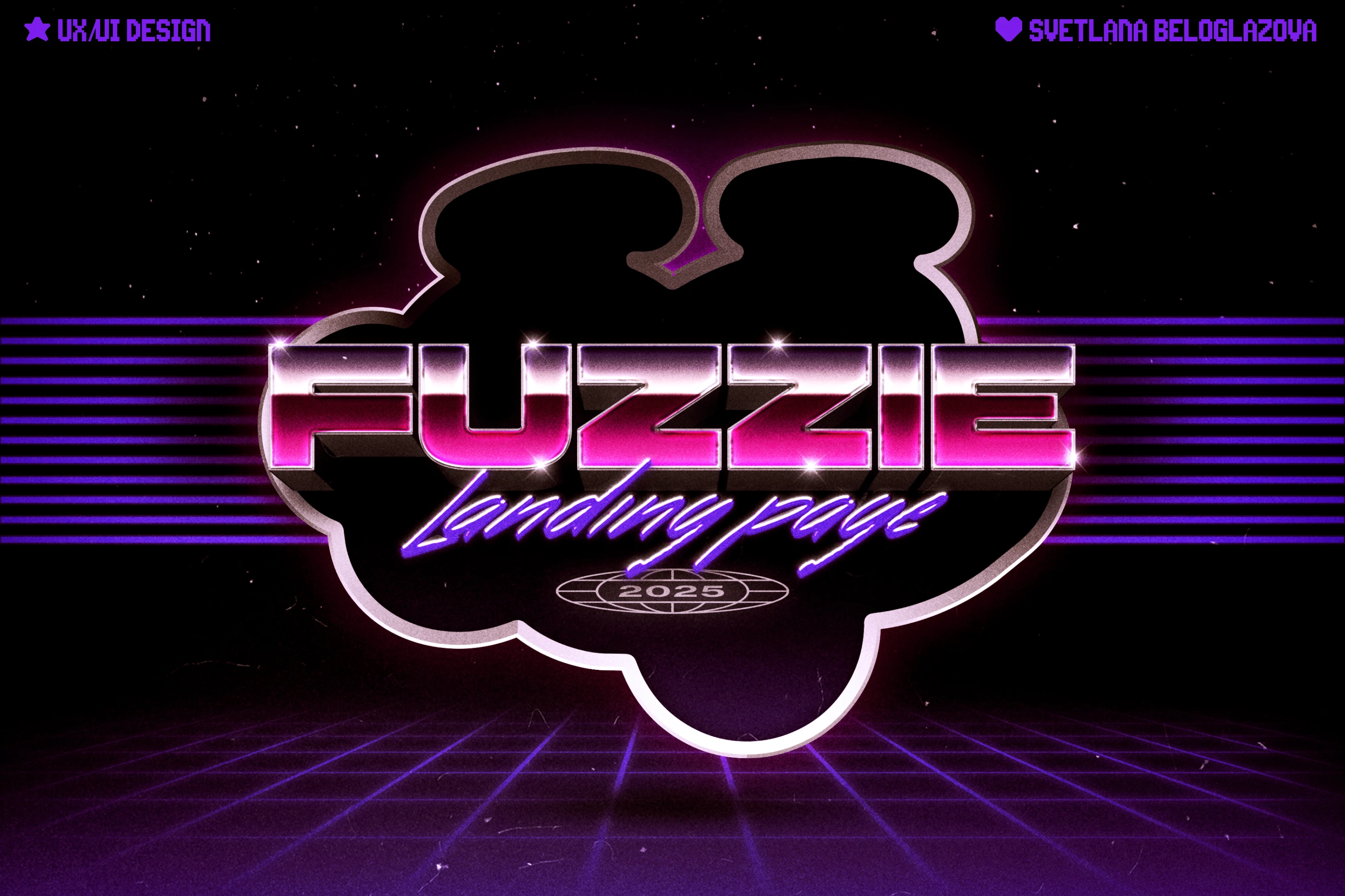Fuzzie — landing page — Изображение №1 — Интерфейсы, Графика на Dprofile