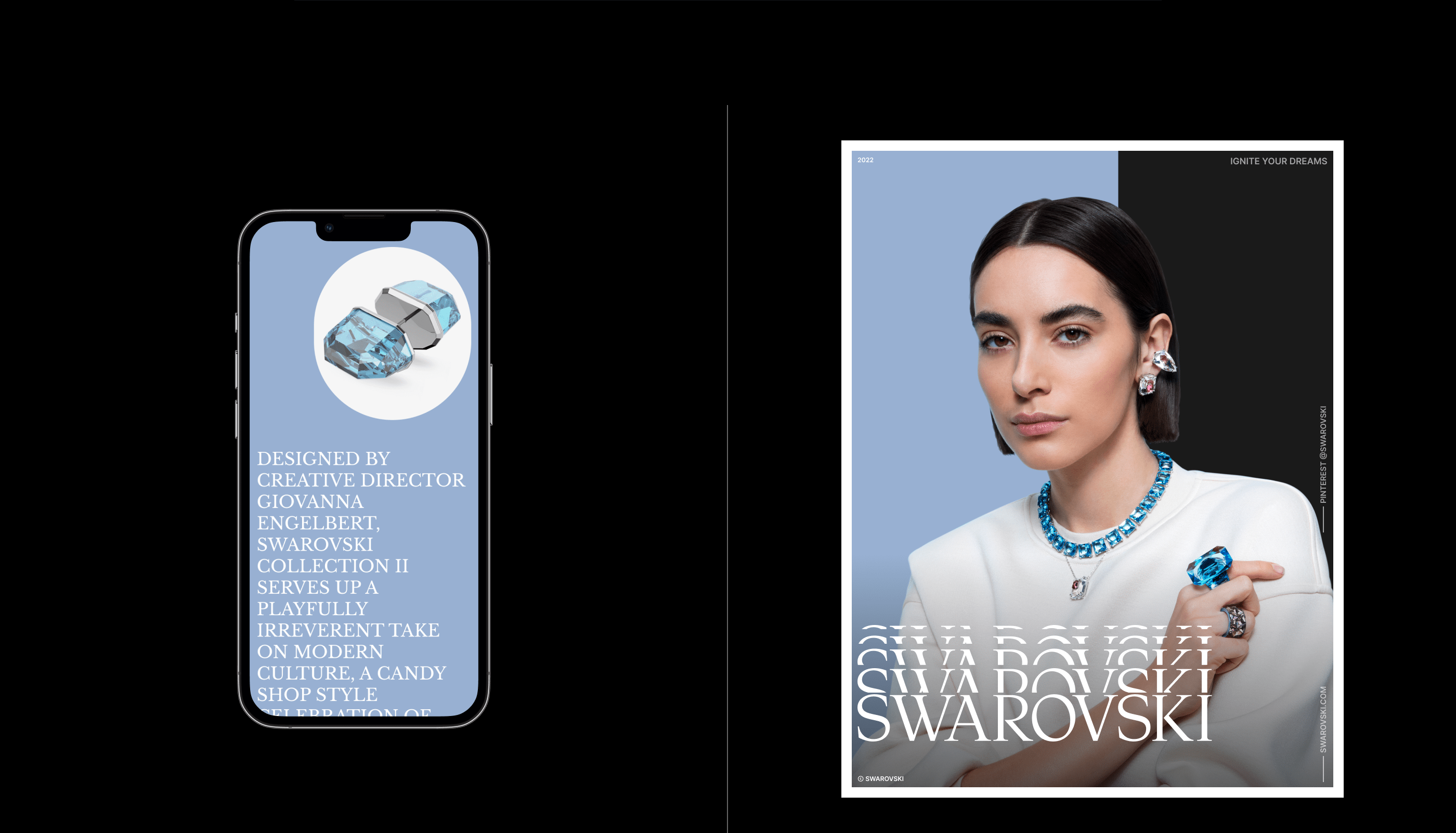 Swarovski — UI UX Design Concept — Изображение №8 — Интерфейсы на Dprofile