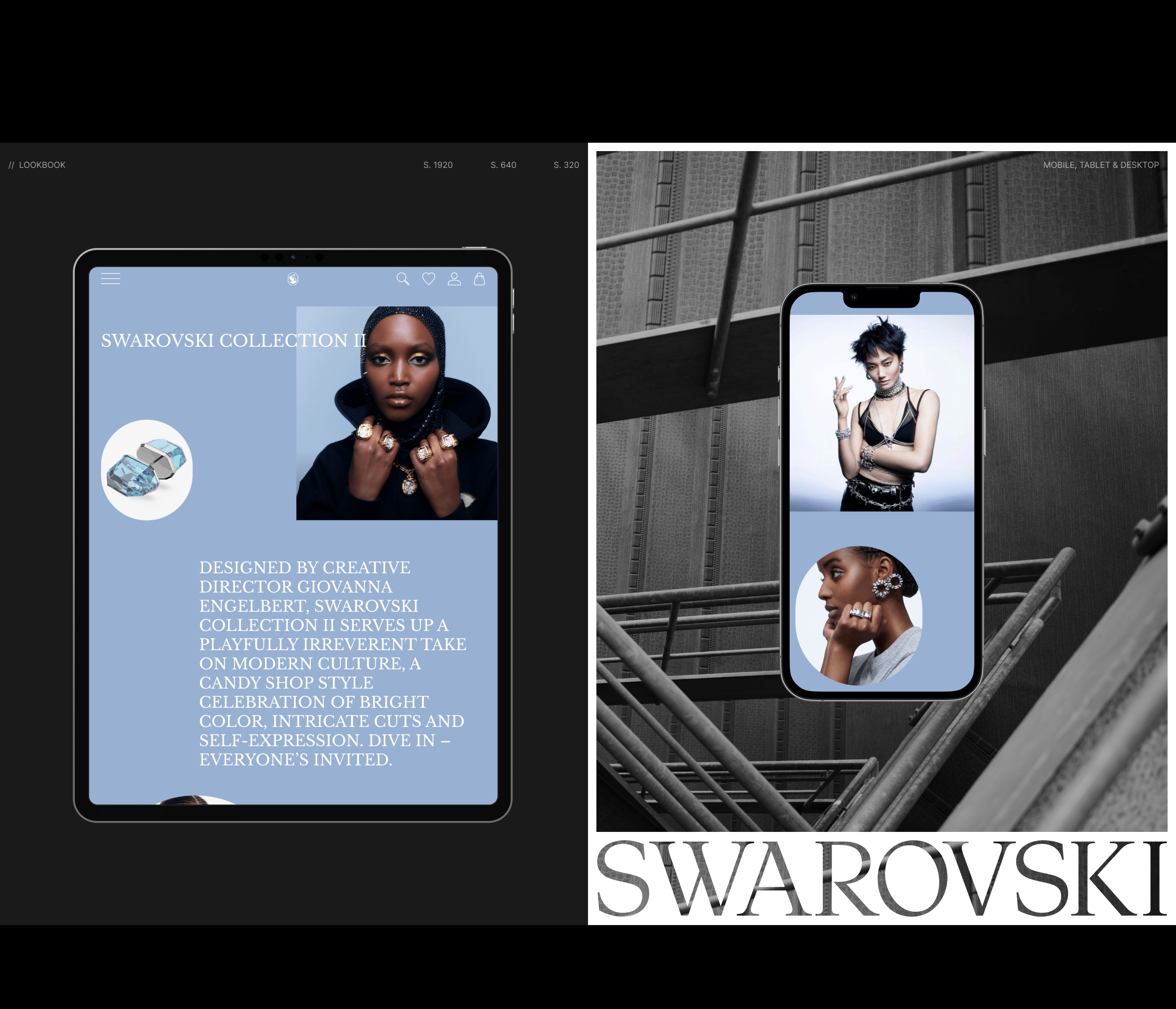 Swarovski — UI UX Design Concept — Изображение №6 — Интерфейсы на Dprofile