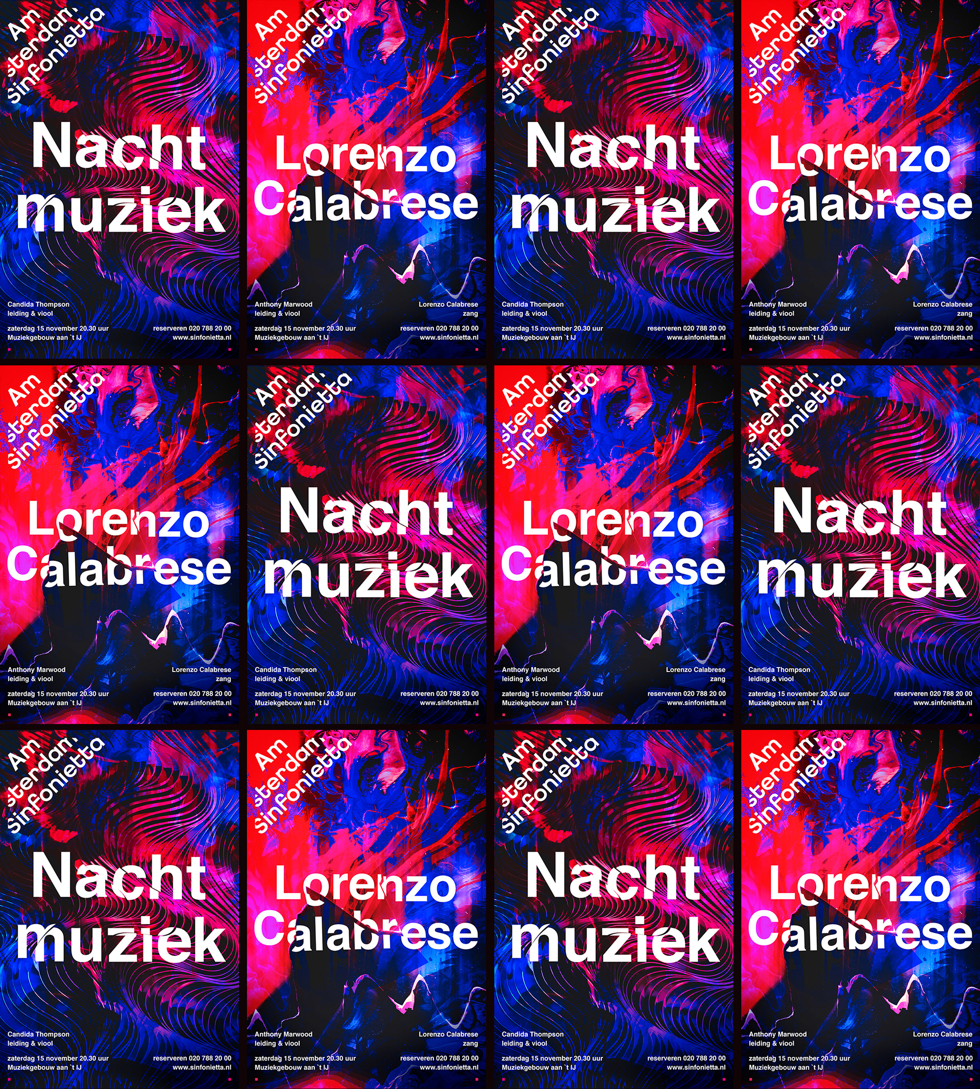 Постеры Amsterdam Sinfonietta — Изображение №3 — Графика на Dprofile