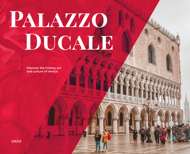 Редизайн сайта музея Palazzo Ducale. UX/UI Design — Интерфейсы, Брендинг на Dprofile