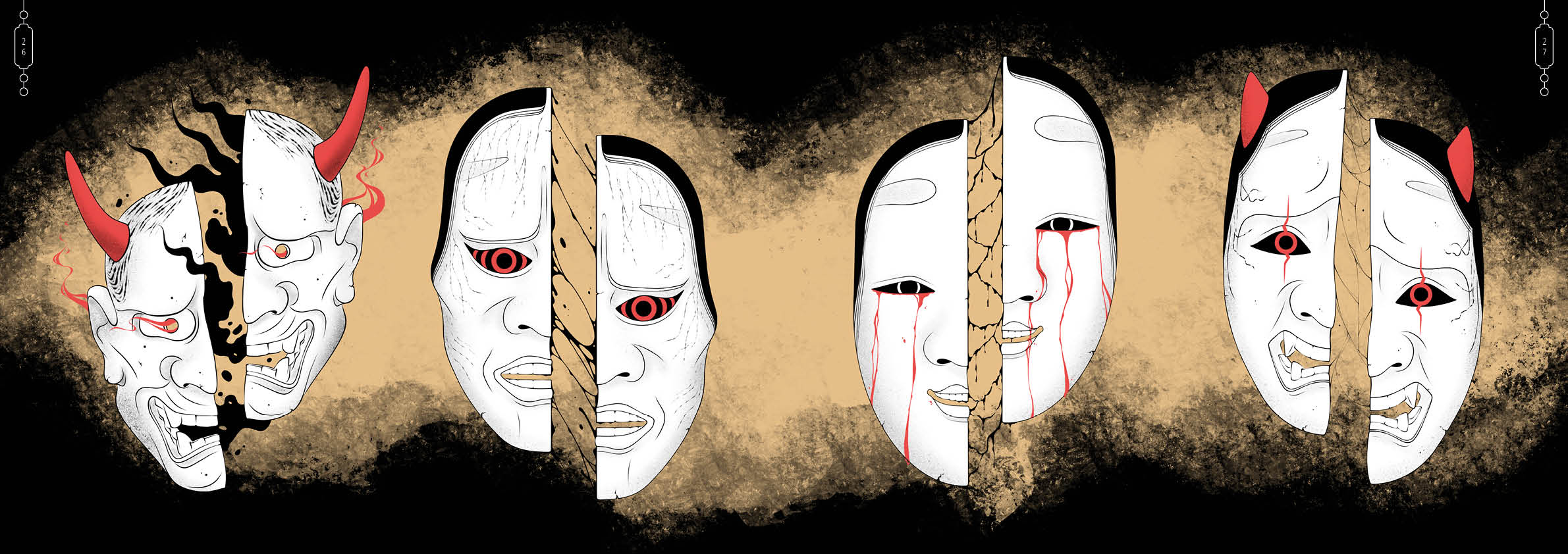 Книга «Театр Японии» — Изображение №5 — Иллюстрация, Графика на Dprofile