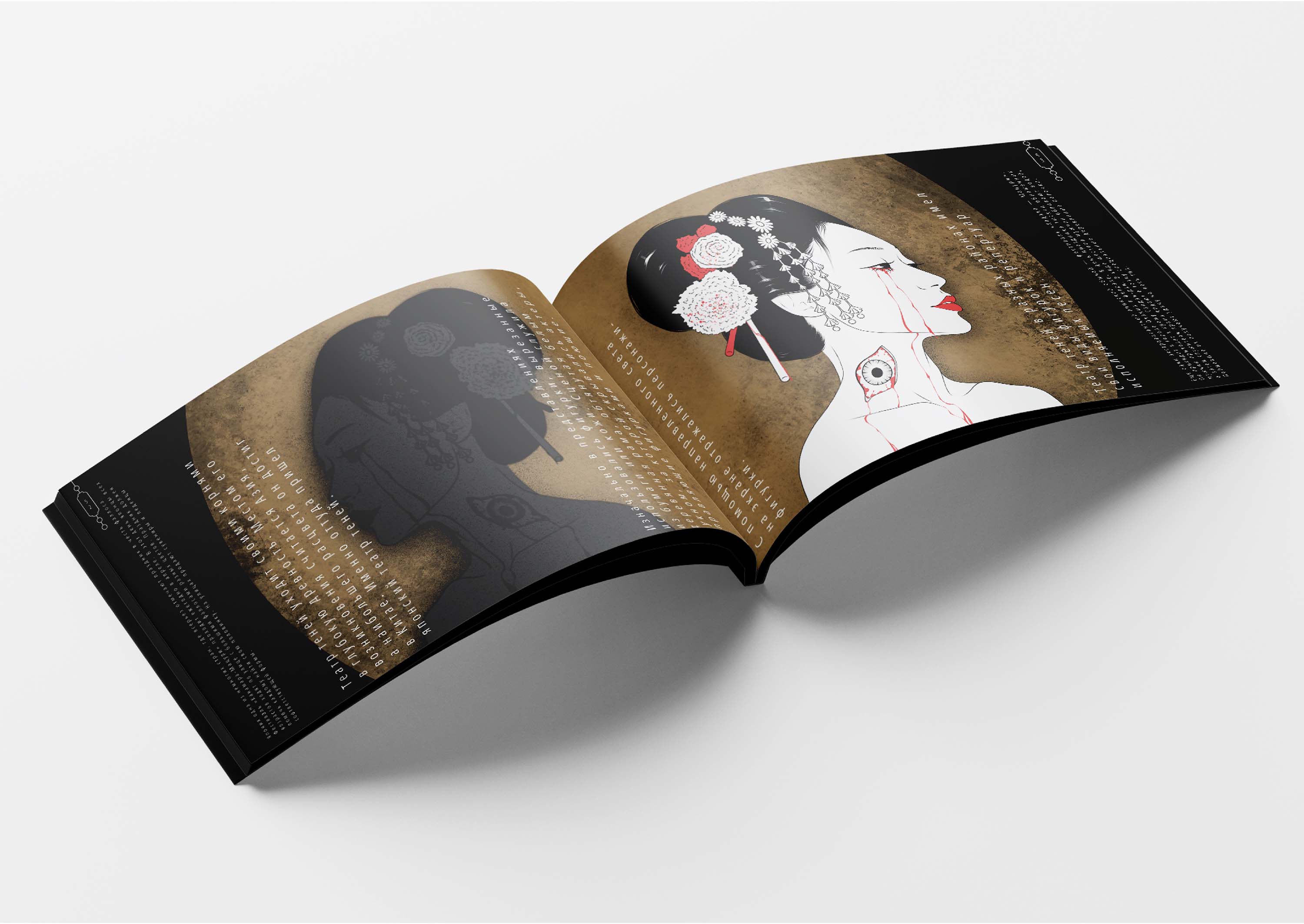 Книга «Театр Японии» — Изображение №6 — Иллюстрация, Графика на Dprofile