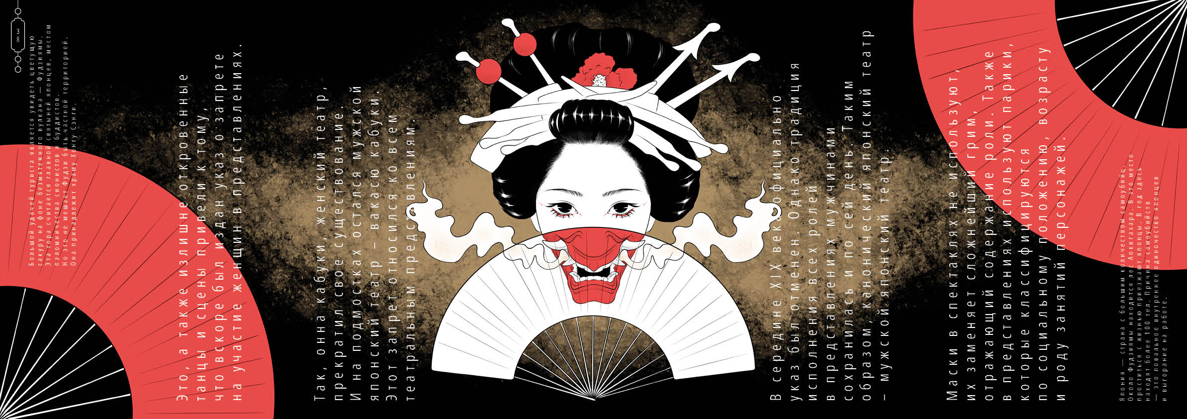 Книга «Театр Японии» — Изображение №10 — Иллюстрация, Графика на Dprofile