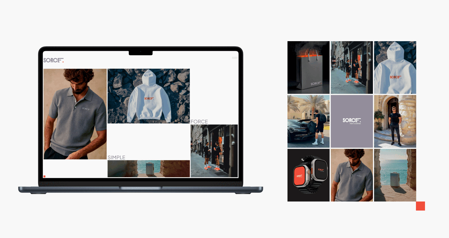 SSORCE BRANDING | men's clothes — Изображение №19 — Брендинг на Dprofile