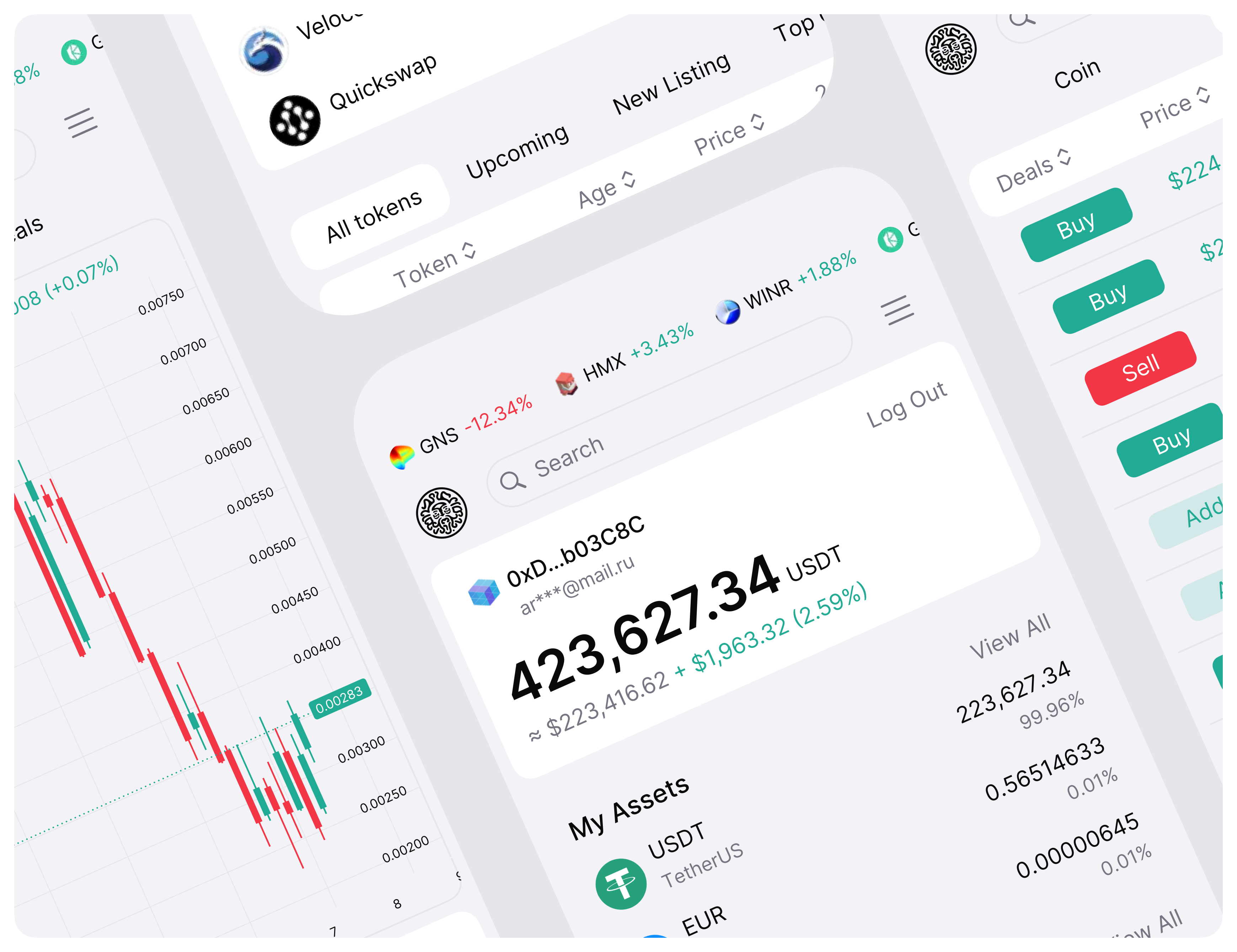 TritonCrypto — Изображение №9 — Интерфейсы, Брендинг на Dprofile
