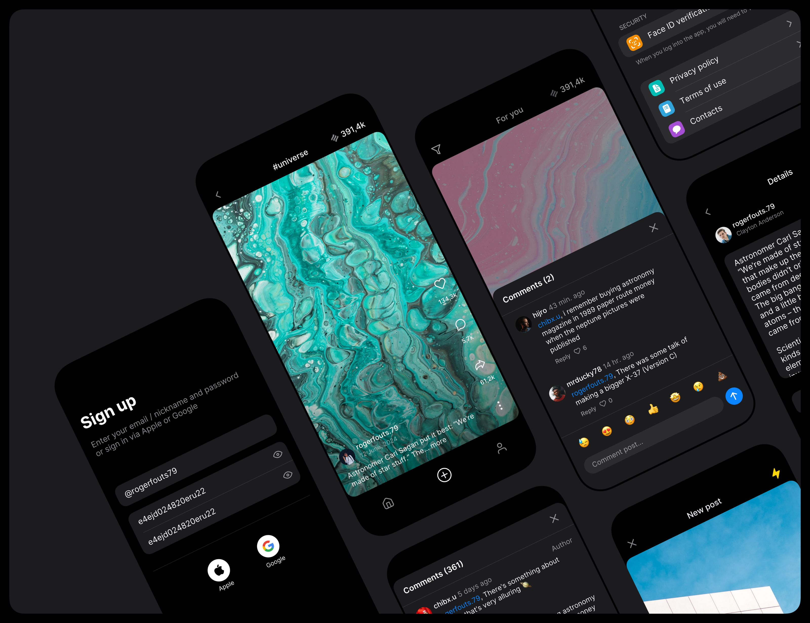 AVEE — Изображение №4 — Интерфейсы на Dprofile