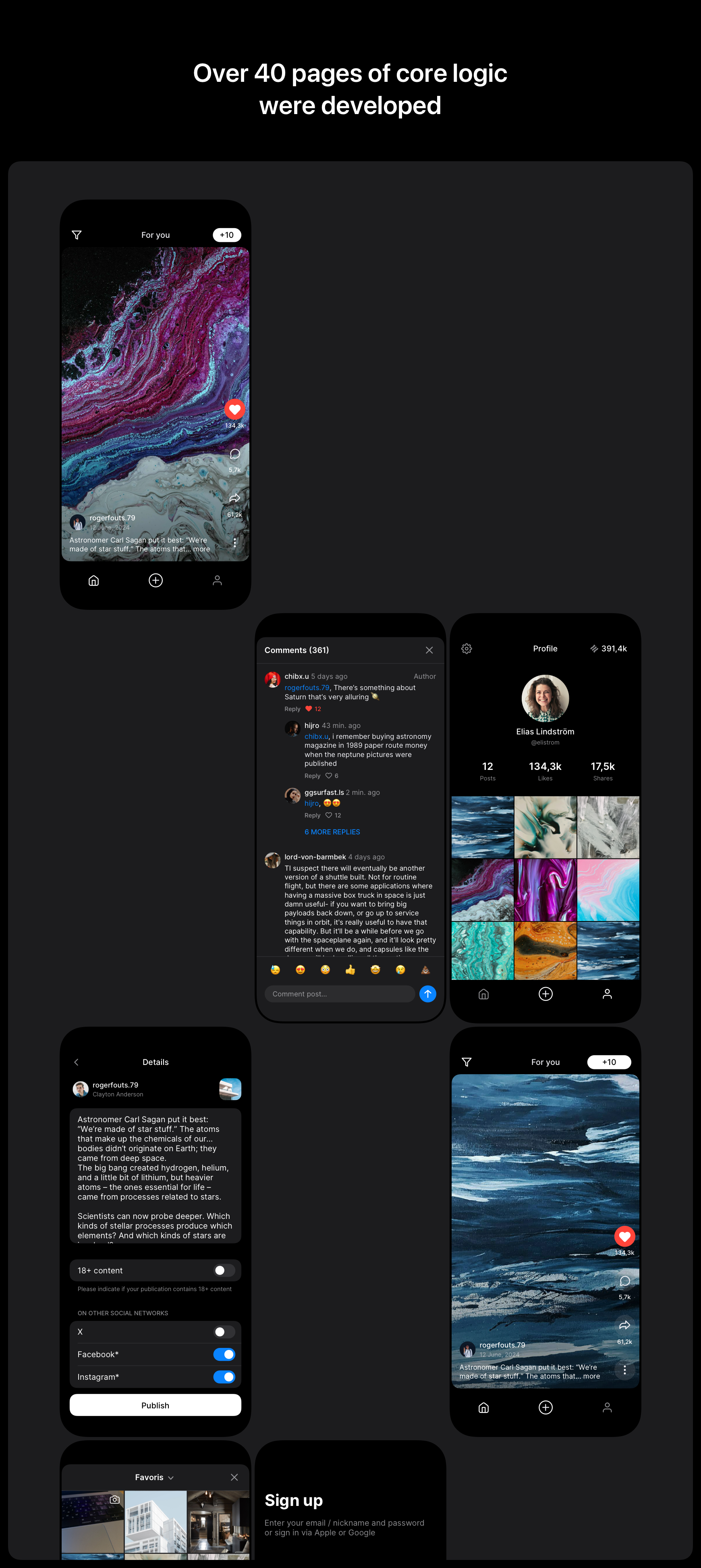AVEE — Изображение №13 — Интерфейсы на Dprofile