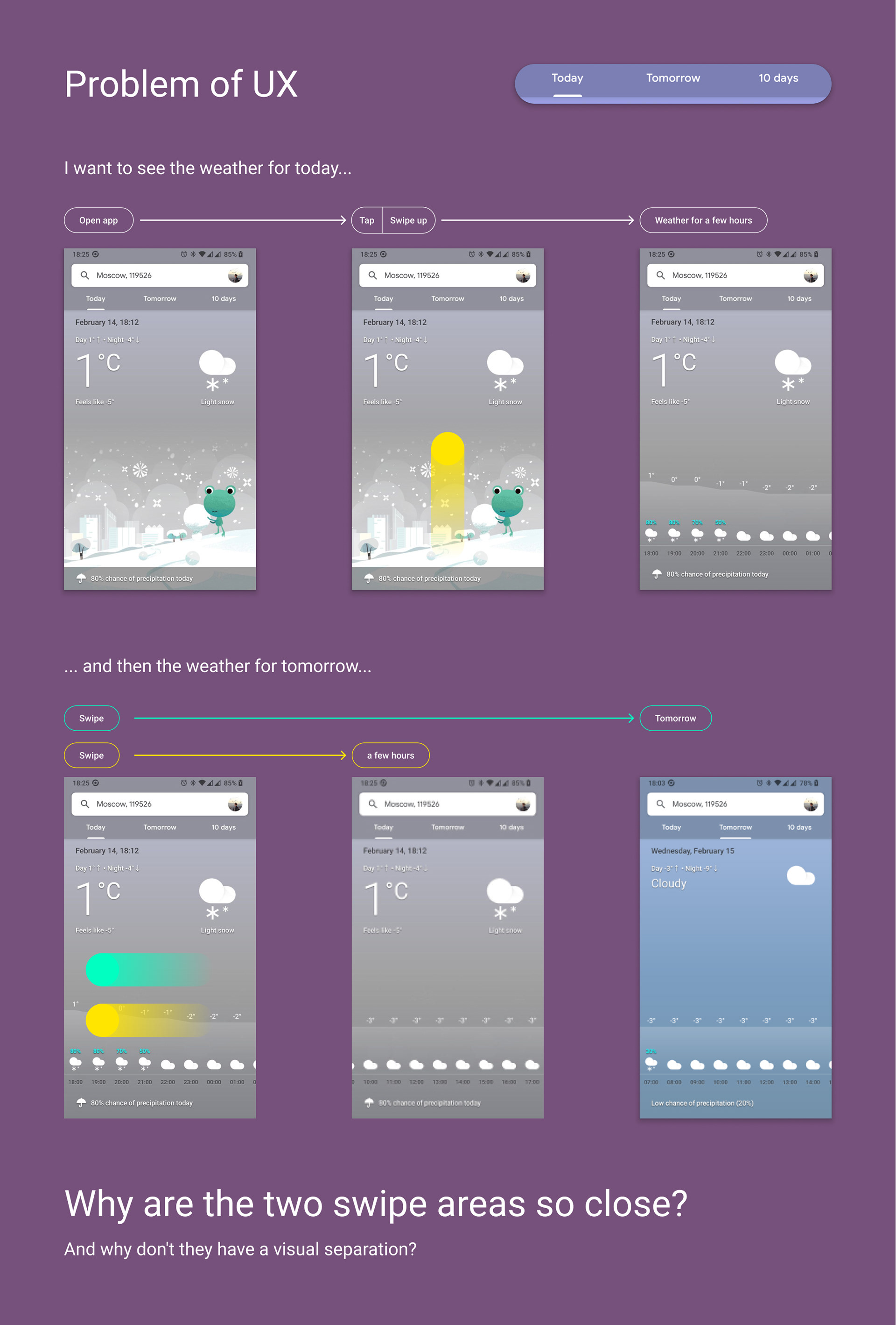 Weather app style Material Design 3 — Изображение №3 — Интерфейсы на Dprofile