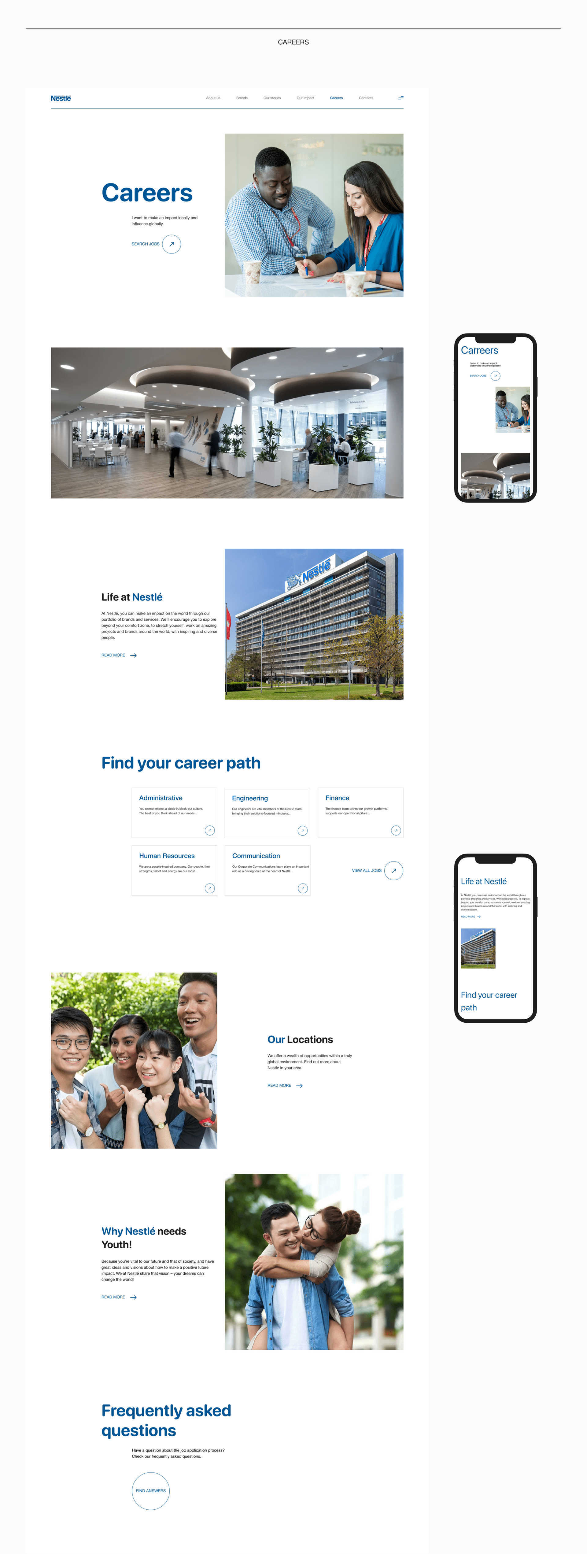 Nestle – redesign website — Изображение №16 — Интерфейсы на Dprofile