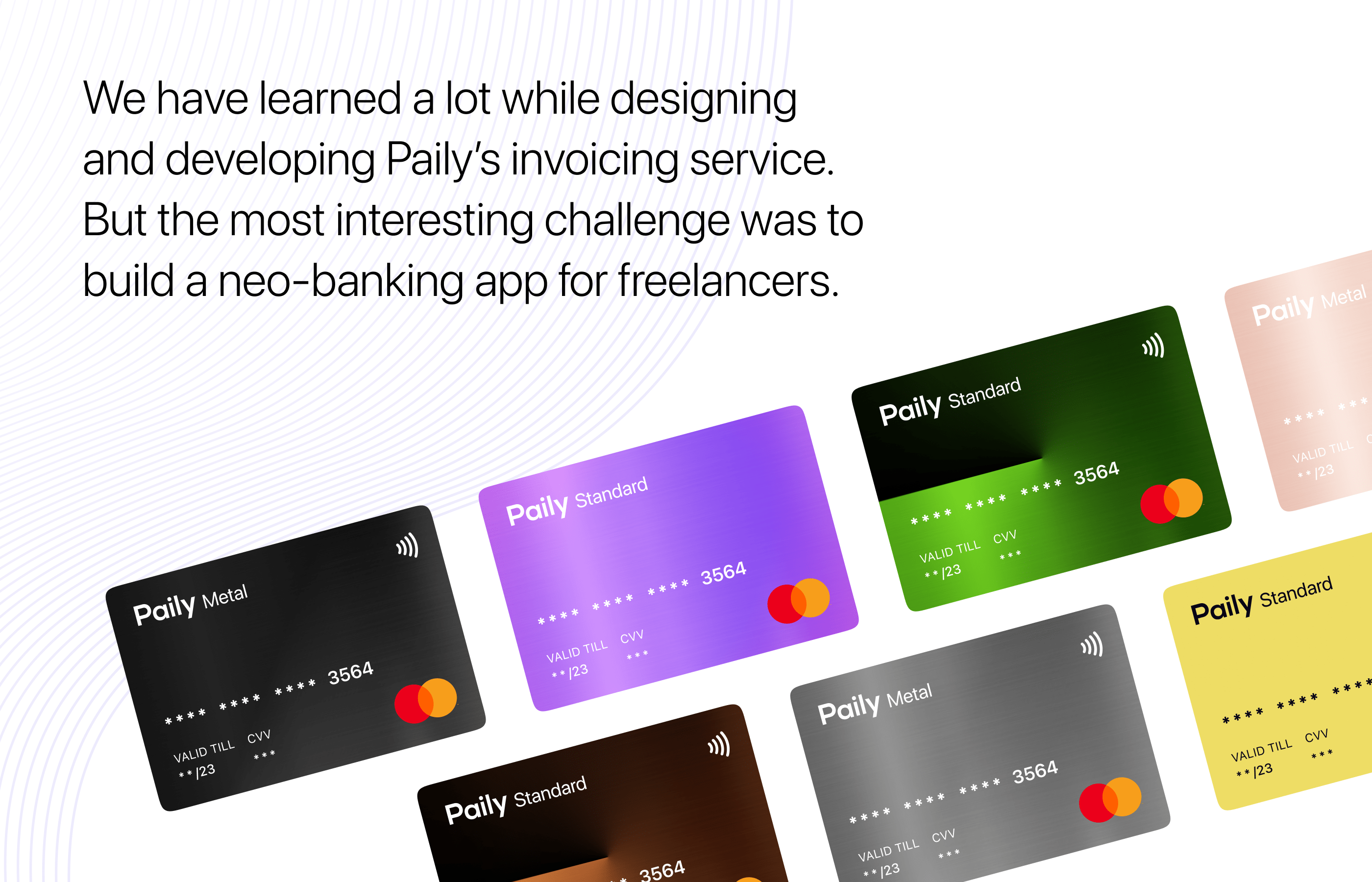 Paily Debit Card — Изображение №2 — Интерфейсы, Анимация на Dprofile