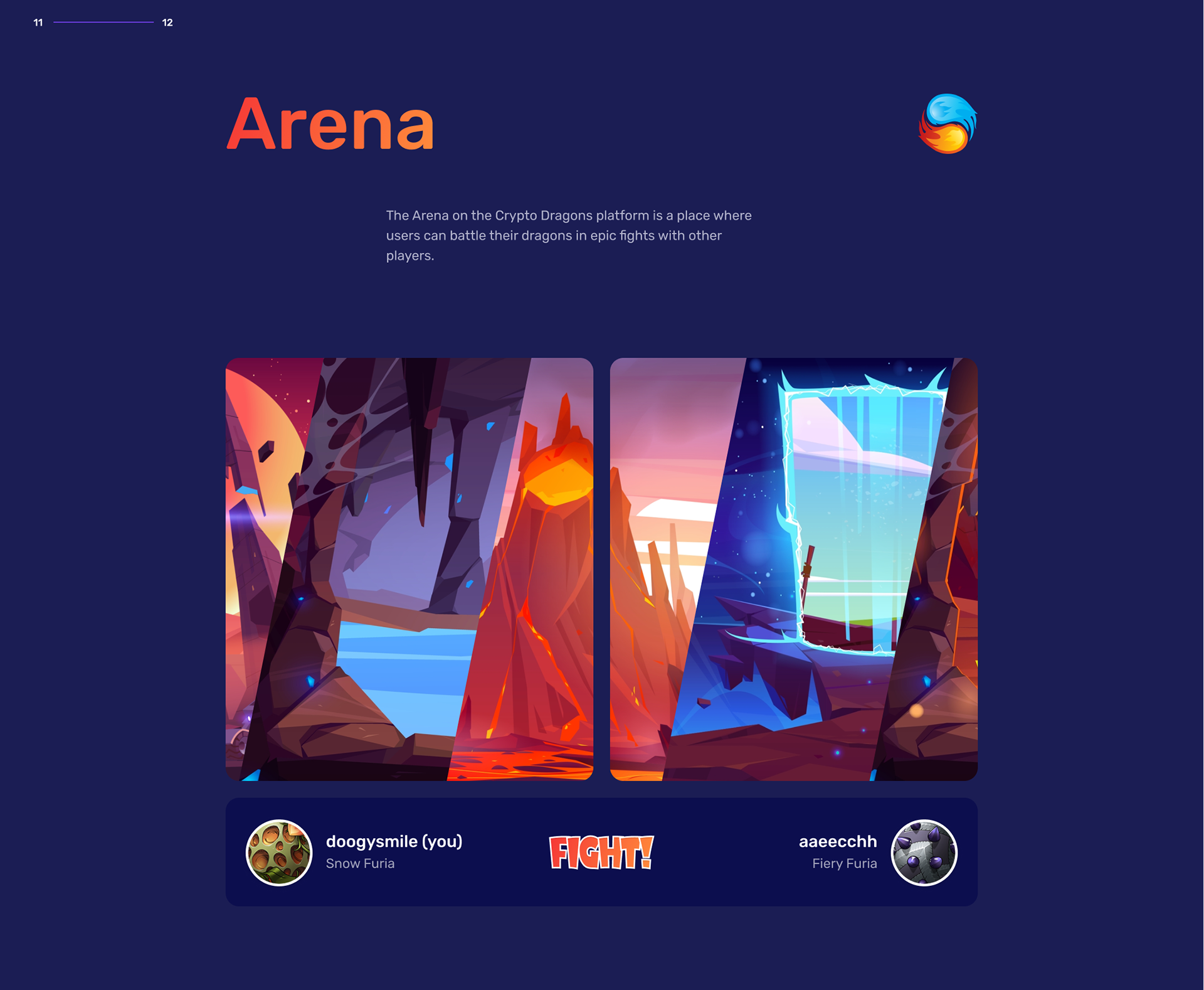 Cryptodragons NFT project — Изображение №16 — Интерфейсы на Dprofile