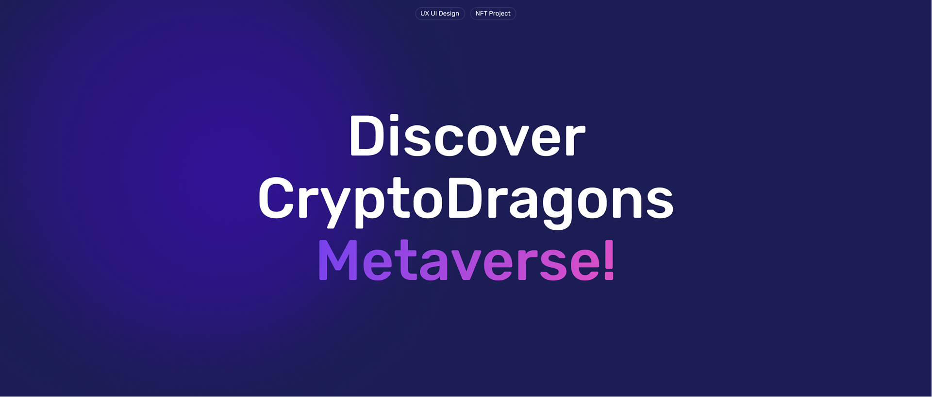 Cryptodragons NFT project — Изображение №1 — Интерфейсы на Dprofile