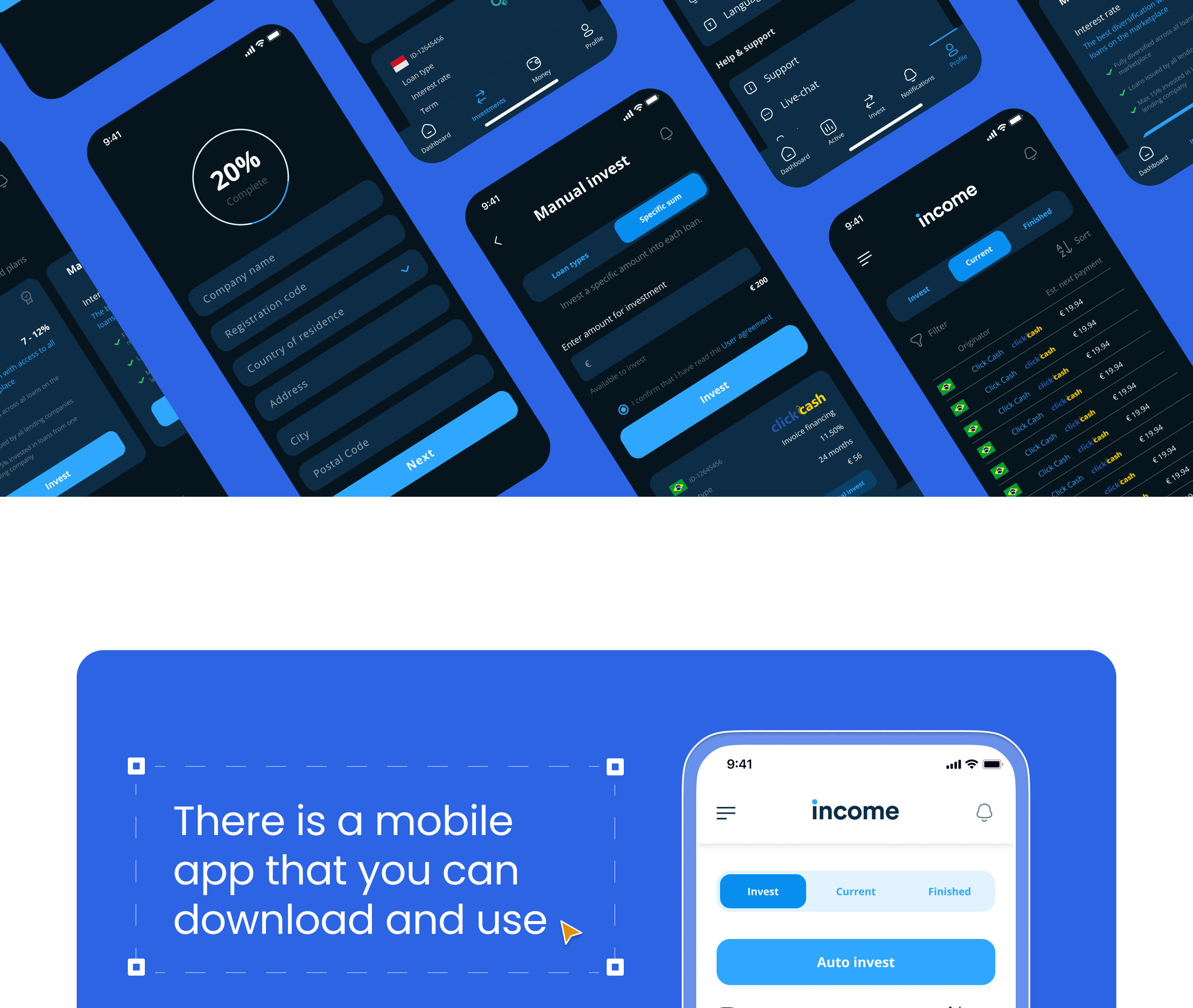 Getincome Web & App Design — Изображение №15 — Интерфейсы на Dprofile