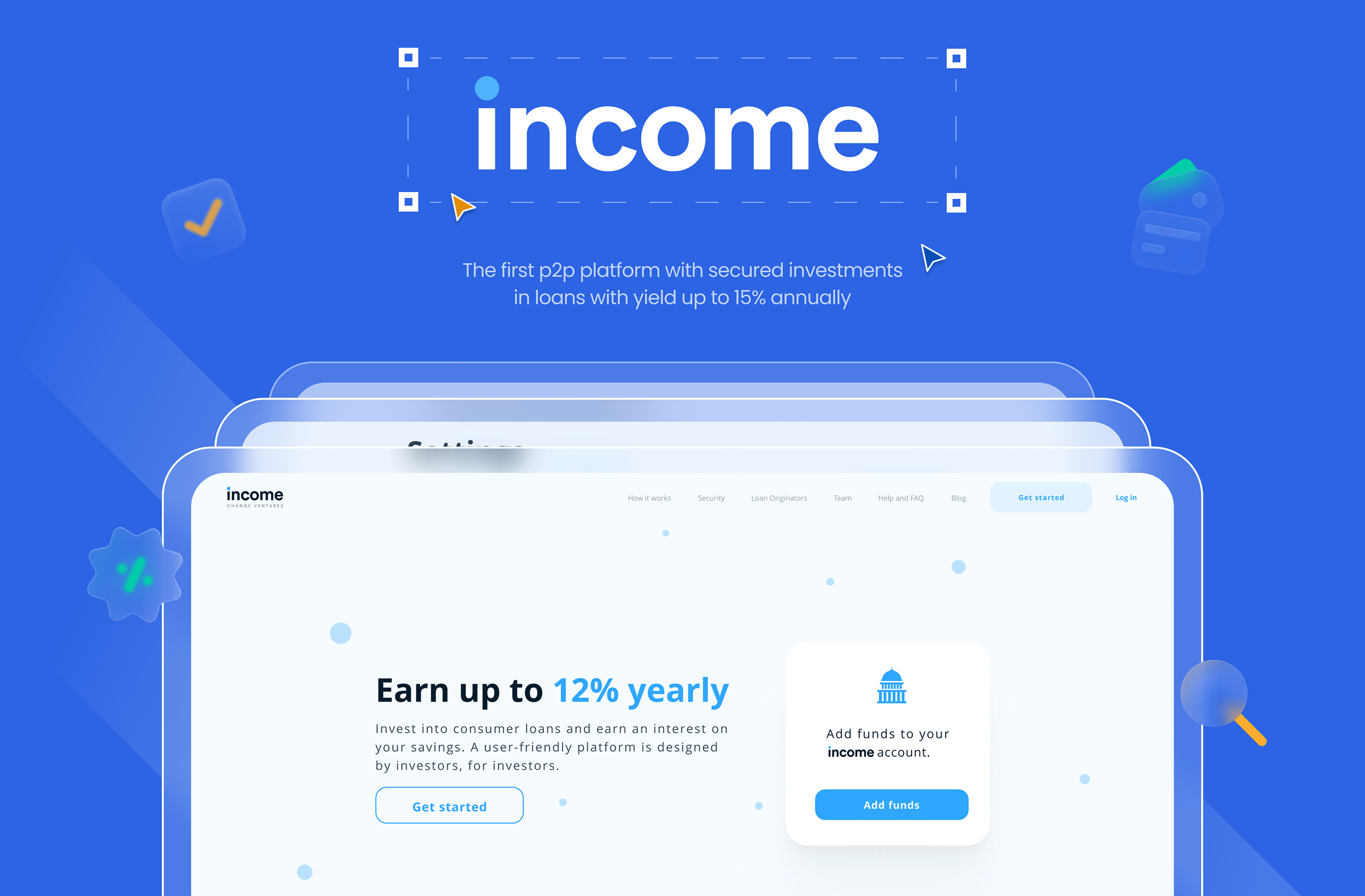 Getincome Web & App Design — Изображение №1 — Интерфейсы на Dprofile