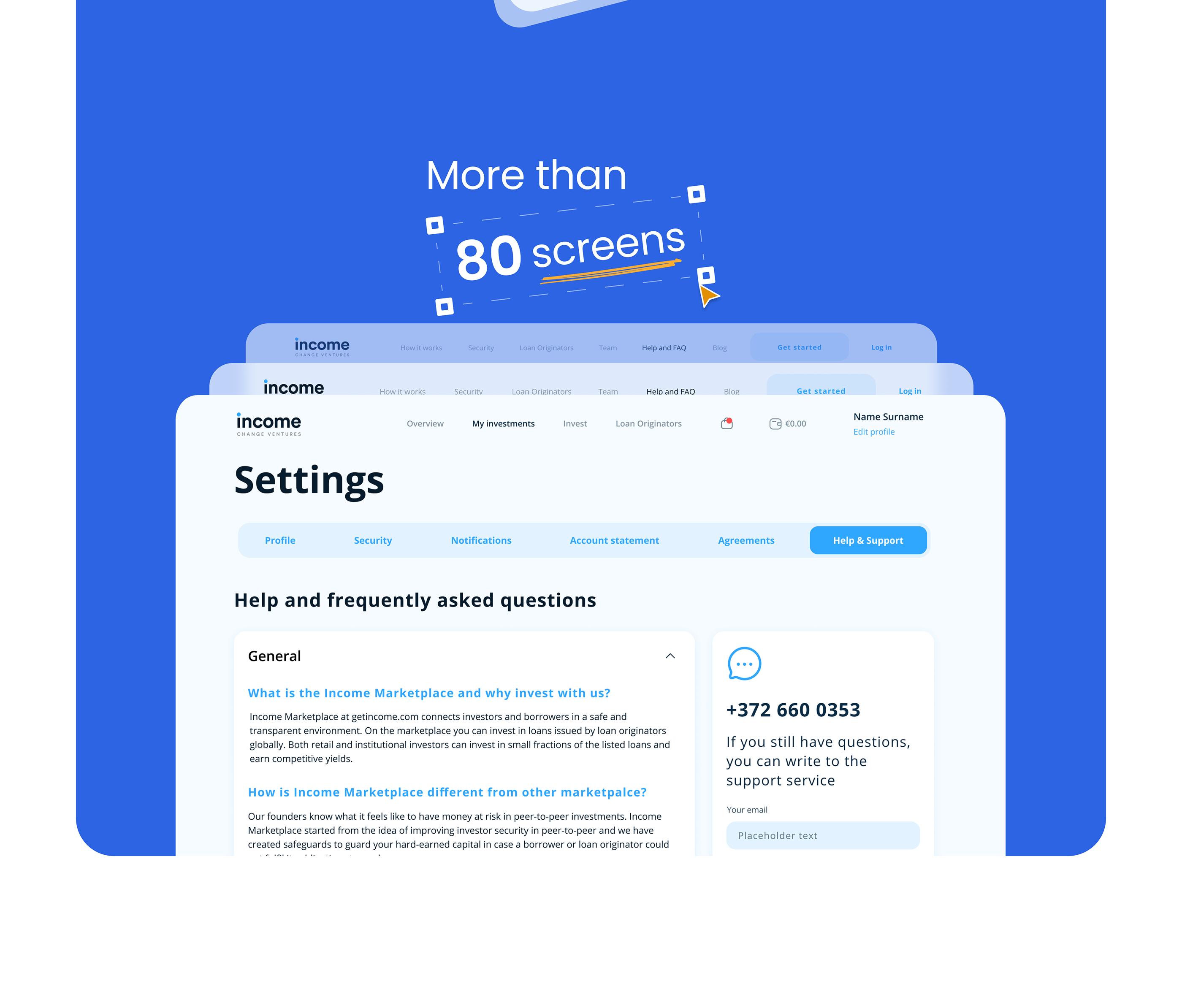 Getincome Web & App Design — Изображение №10 — Интерфейсы на Dprofile