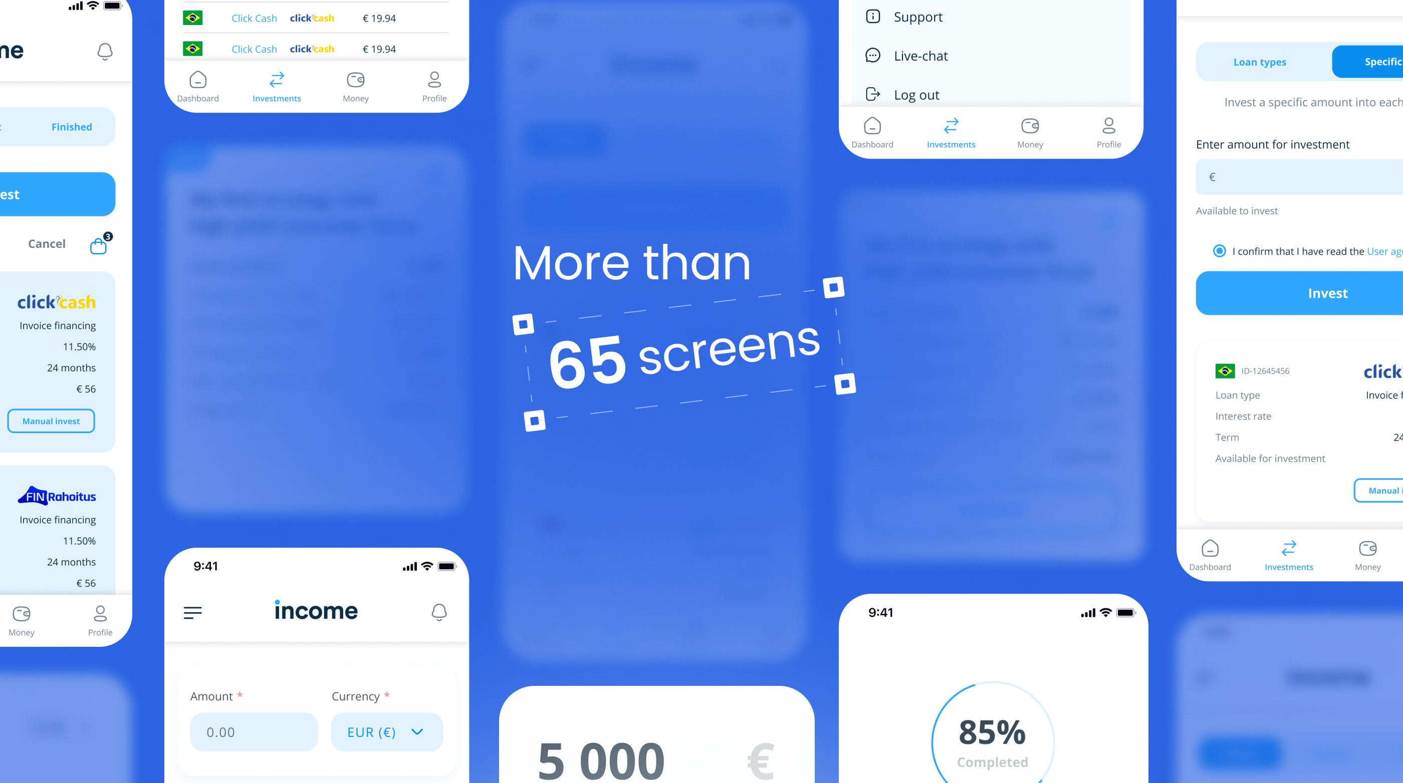 Getincome Web & App Design — Изображение №12 — Интерфейсы на Dprofile