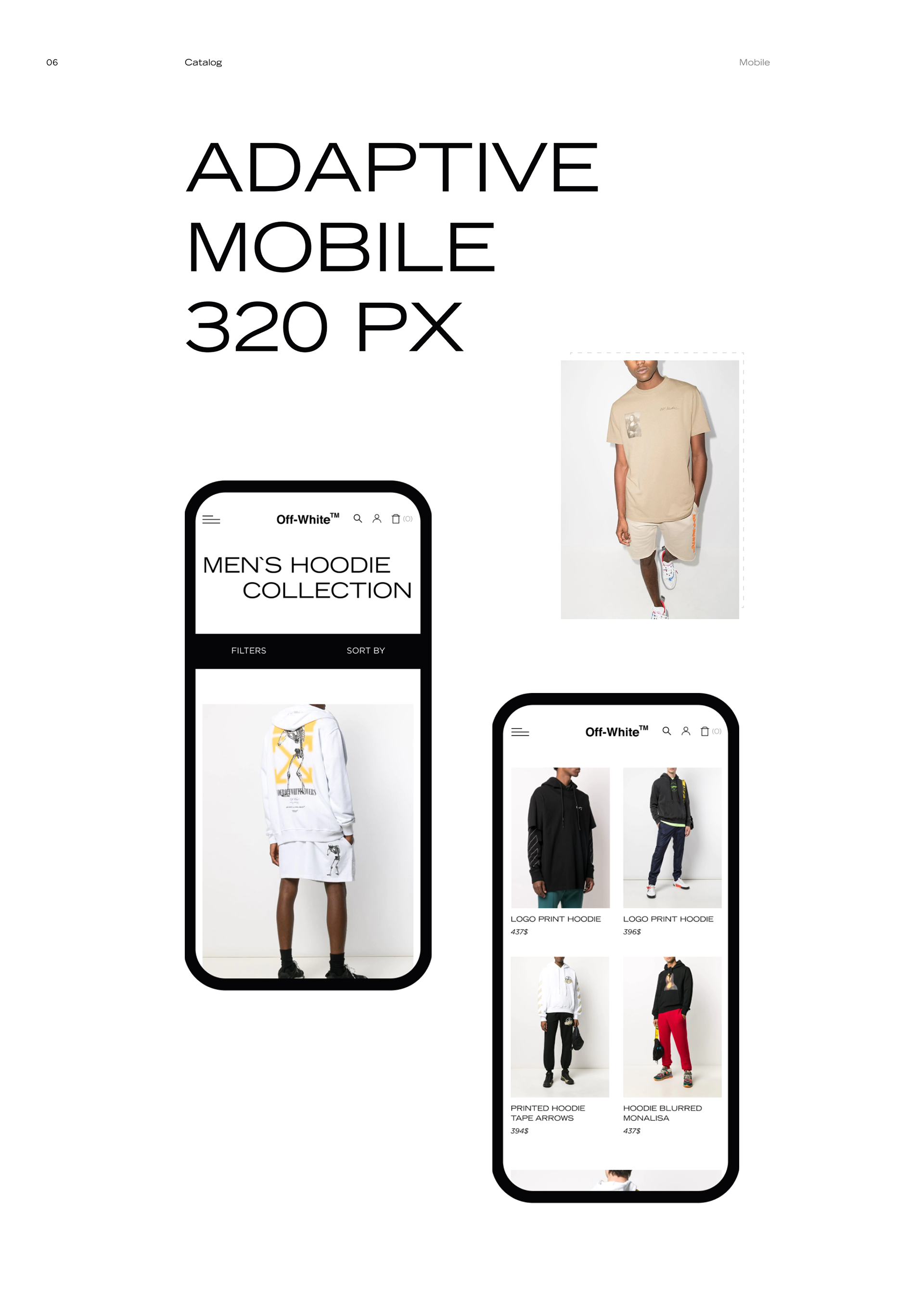 OFF WHITE™ — Website Redesign — Изображение №12 — Интерфейсы на Dprofile