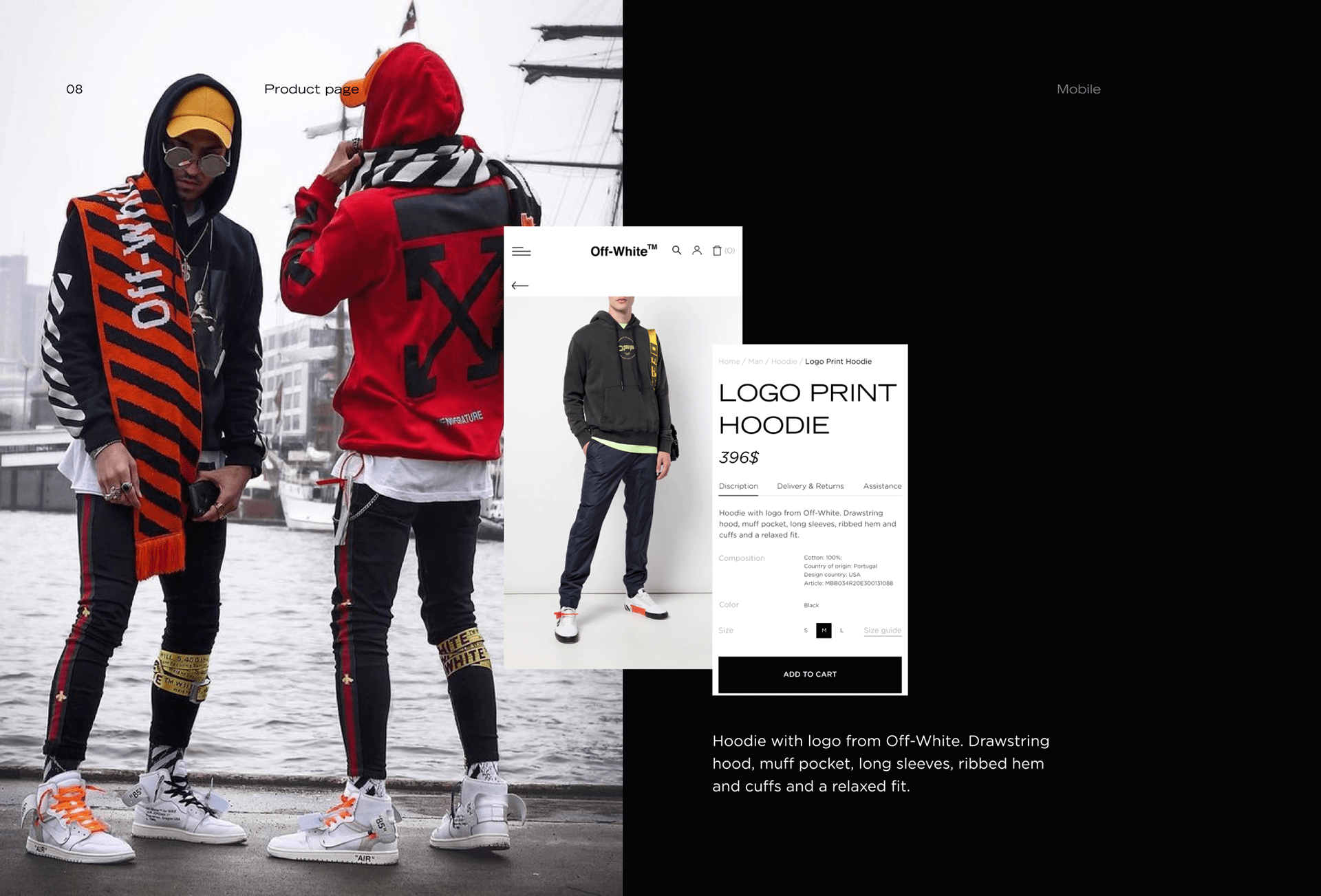 OFF WHITE™ — Website Redesign — Изображение №15 — Интерфейсы на Dprofile