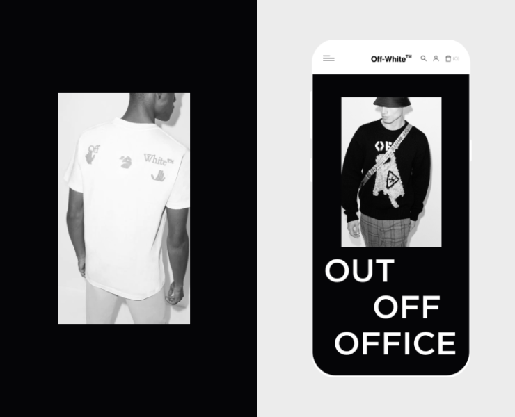 OFF WHITE™ — Website Redesign — Интерфейсы на Dprofile