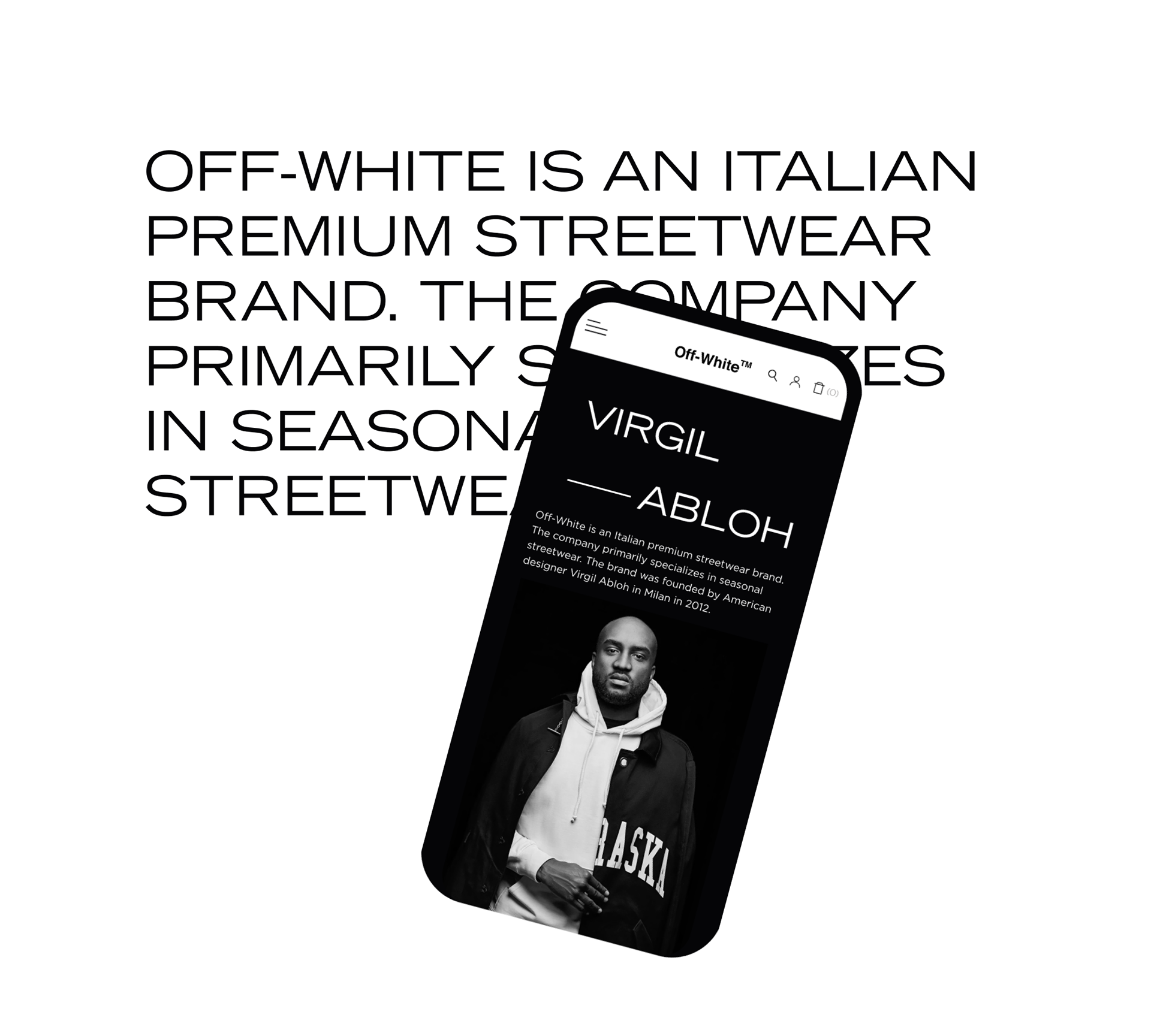 OFF WHITE™ — Website Redesign — Изображение №17 — Интерфейсы на Dprofile