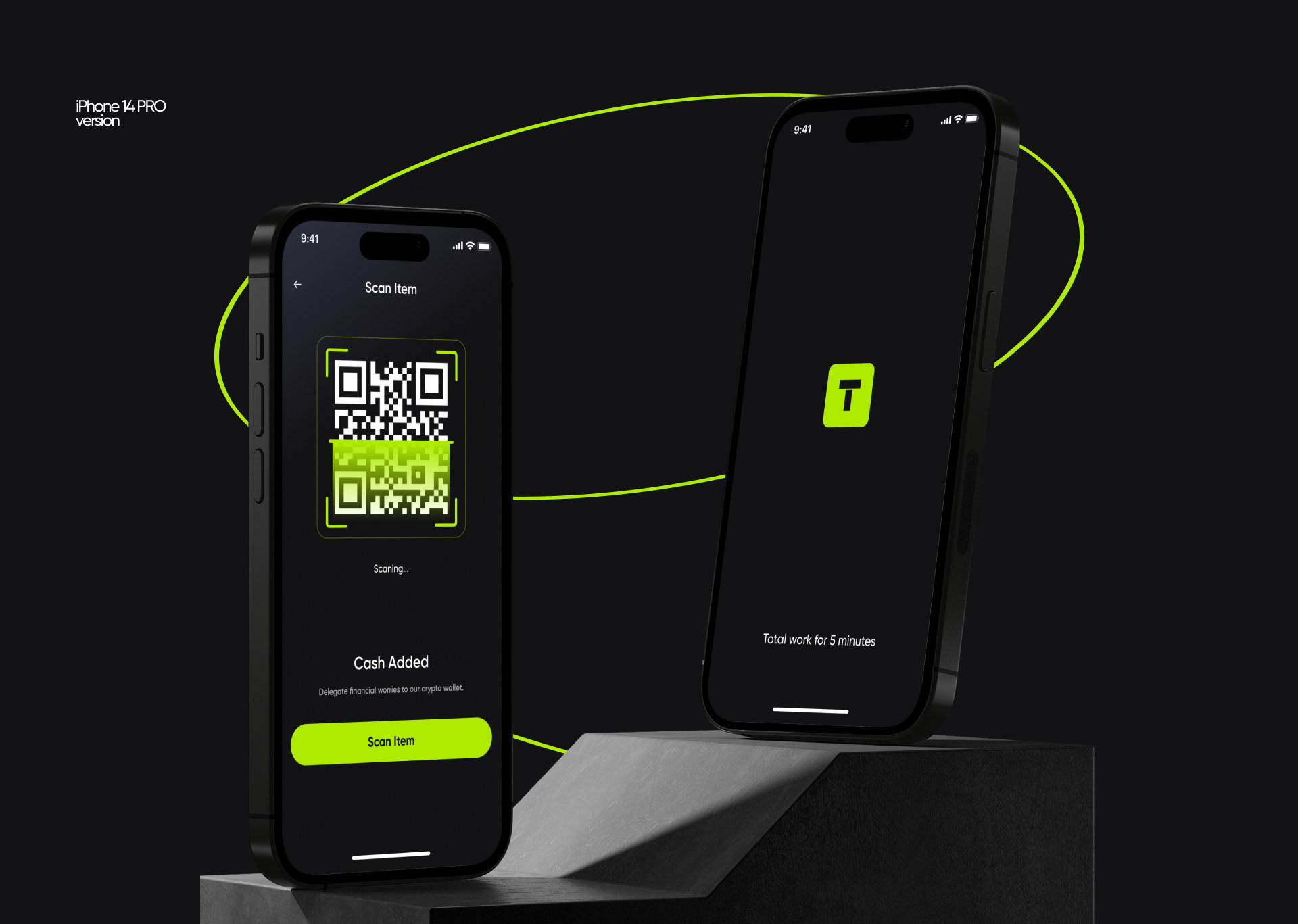 Crypto Wallet TOTAL - Mobile App — Изображение №6 — Интерфейсы, Брендинг на Dprofile