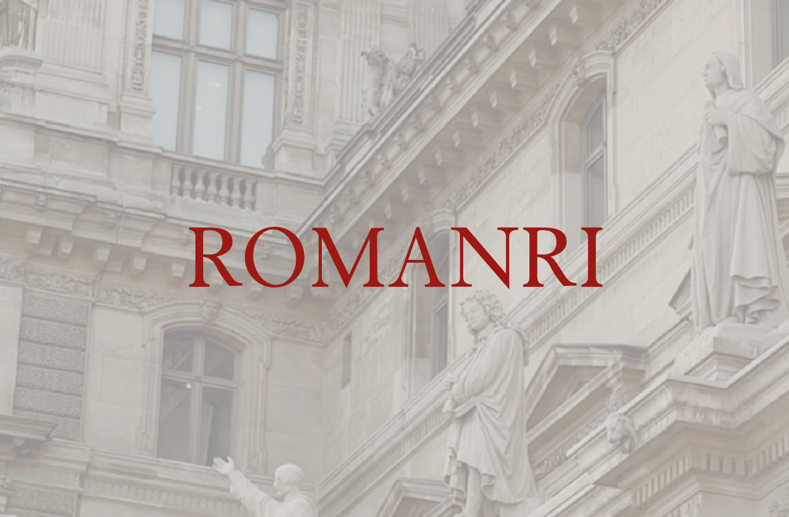 Шрифт Romanri — Изображение №1 — Графика на Dprofile