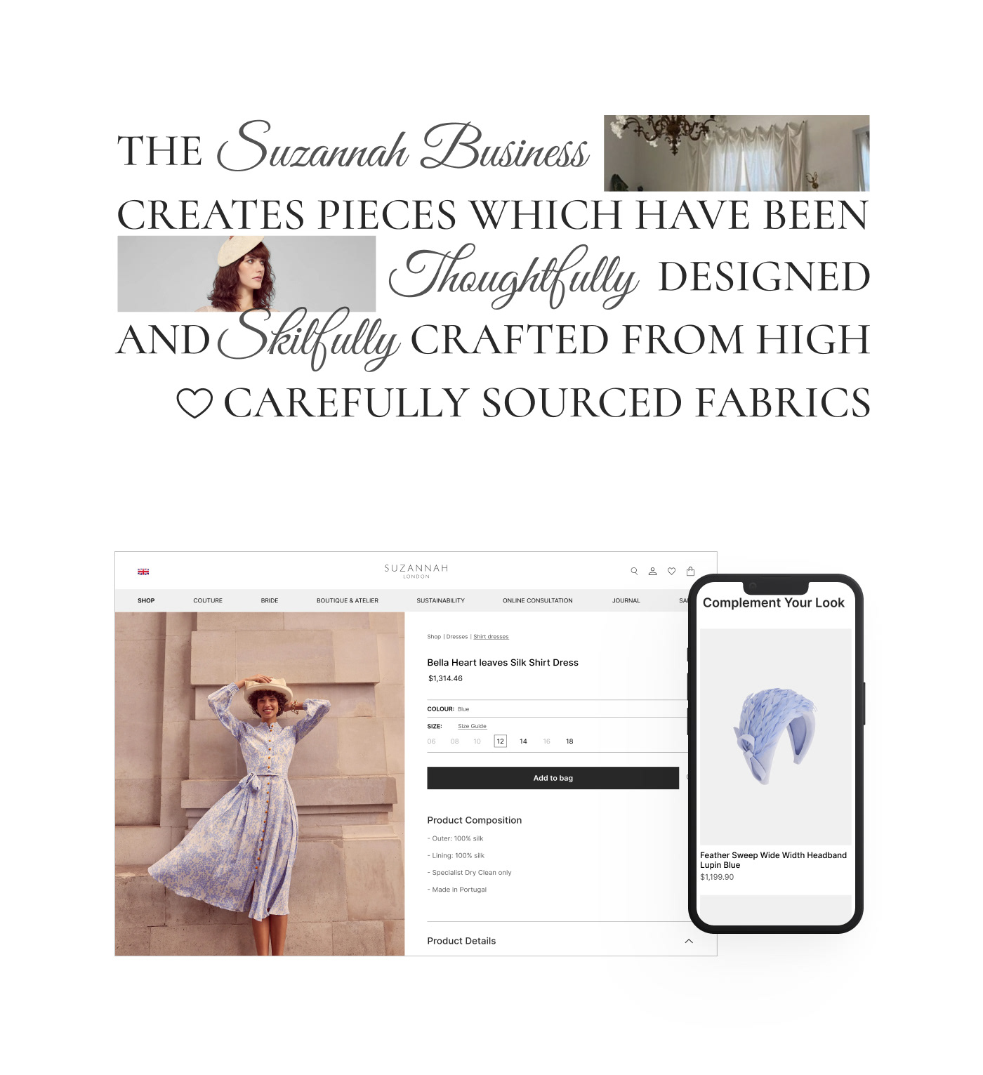 SUZANNAH LONDON — Concept Redesign | Website — Изображение №9 — Интерфейсы на Dprofile