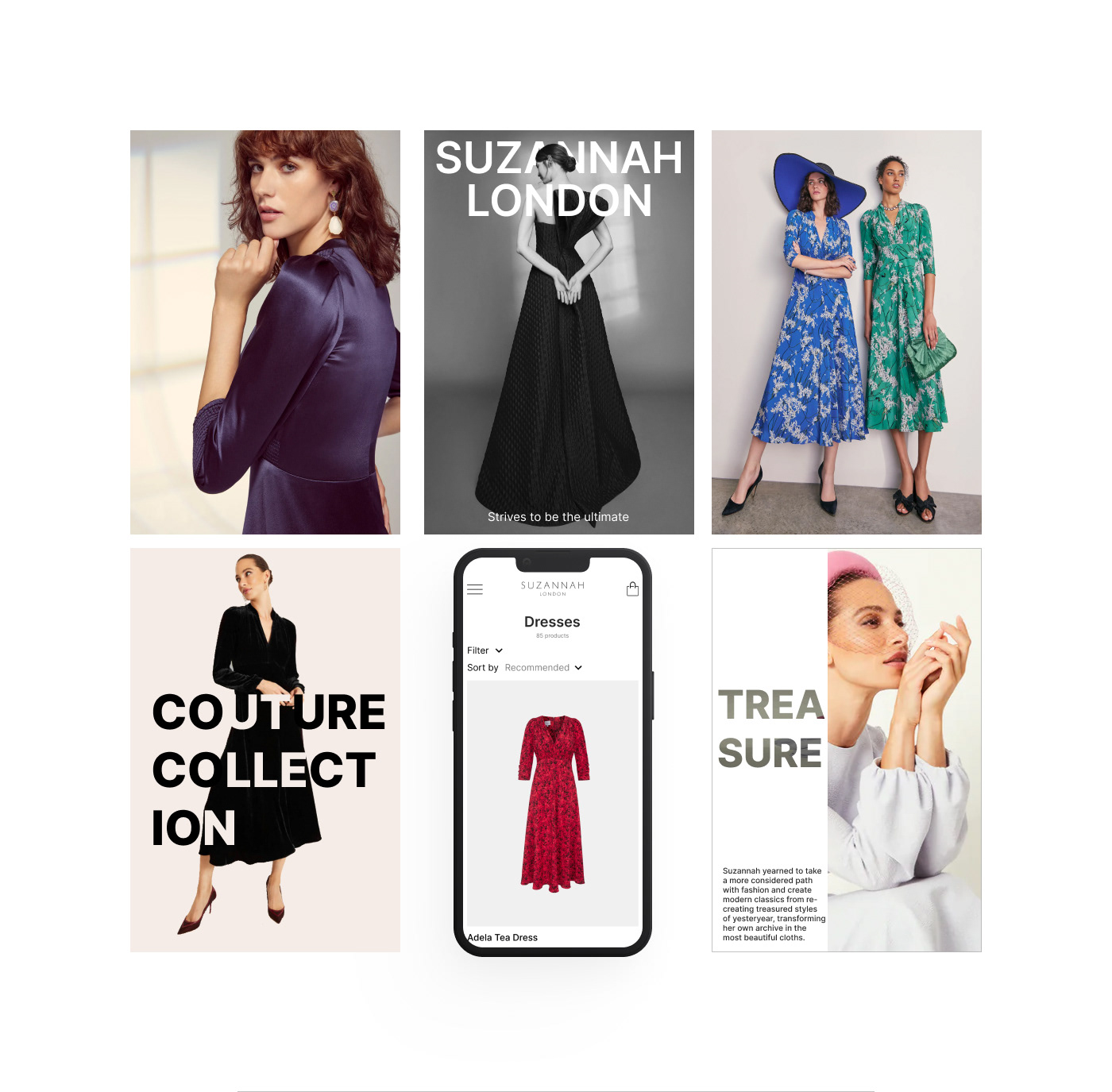 SUZANNAH LONDON — Concept Redesign | Website — Изображение №6 — Интерфейсы на Dprofile