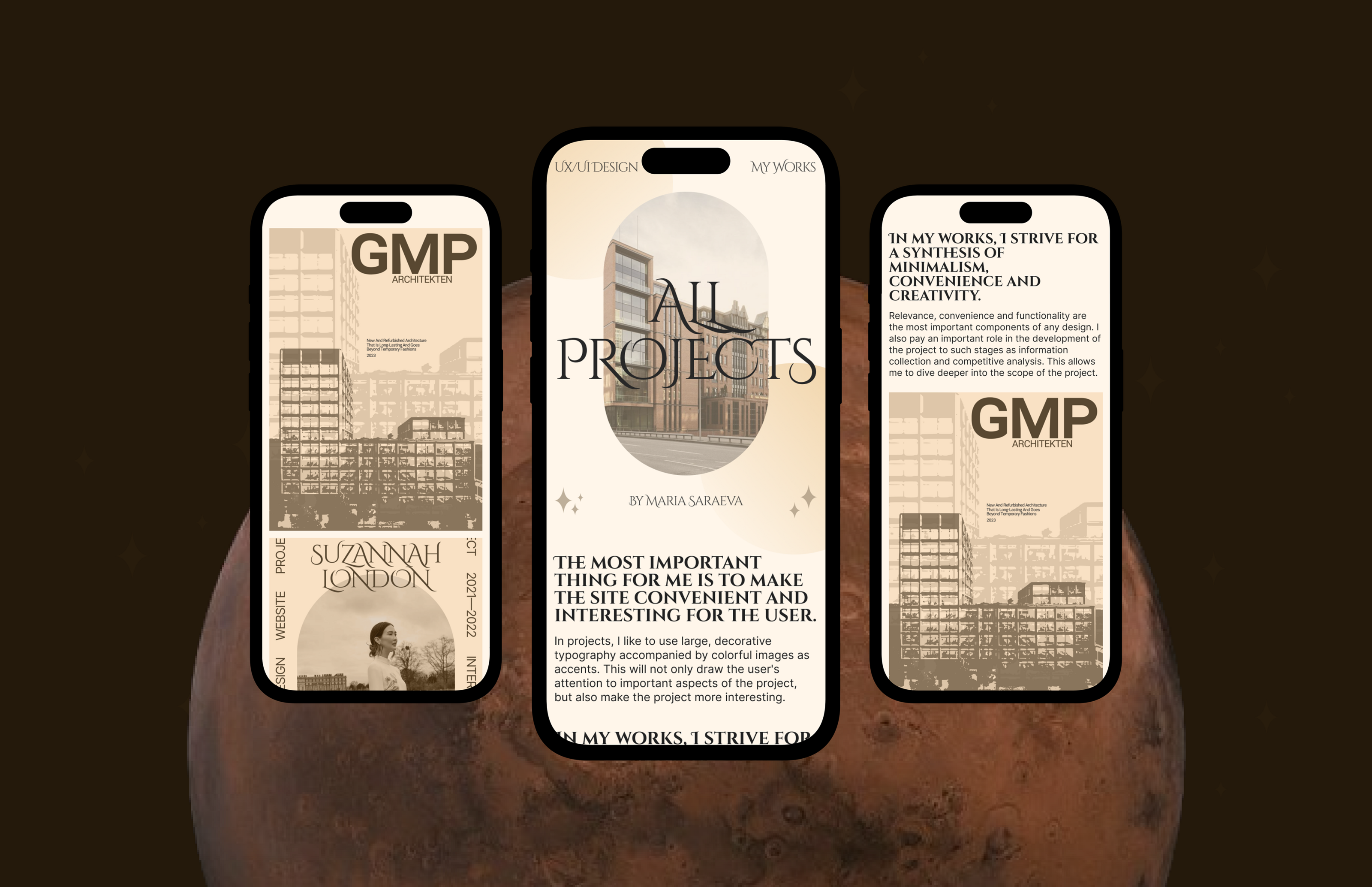 PORTFOLIO WEBSITE | UX/UI-DESIGN — Изображение №5 — Интерфейсы на Dprofile