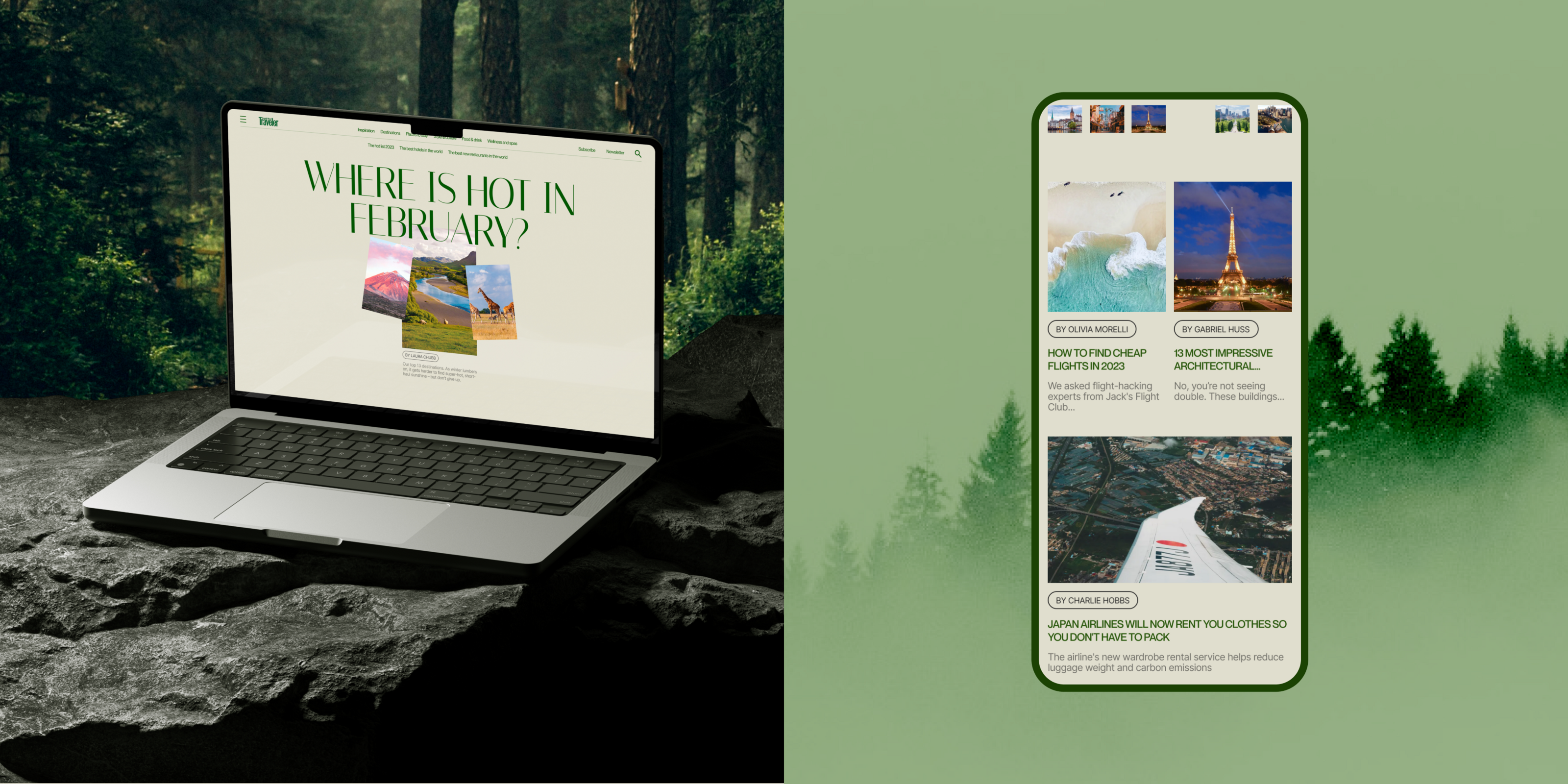 NEWS WEBSITE REDESIGN | CONDE NAST TRAVELLERE NAST TRAVELLER — Изображение №6 — Интерфейсы на Dprofile