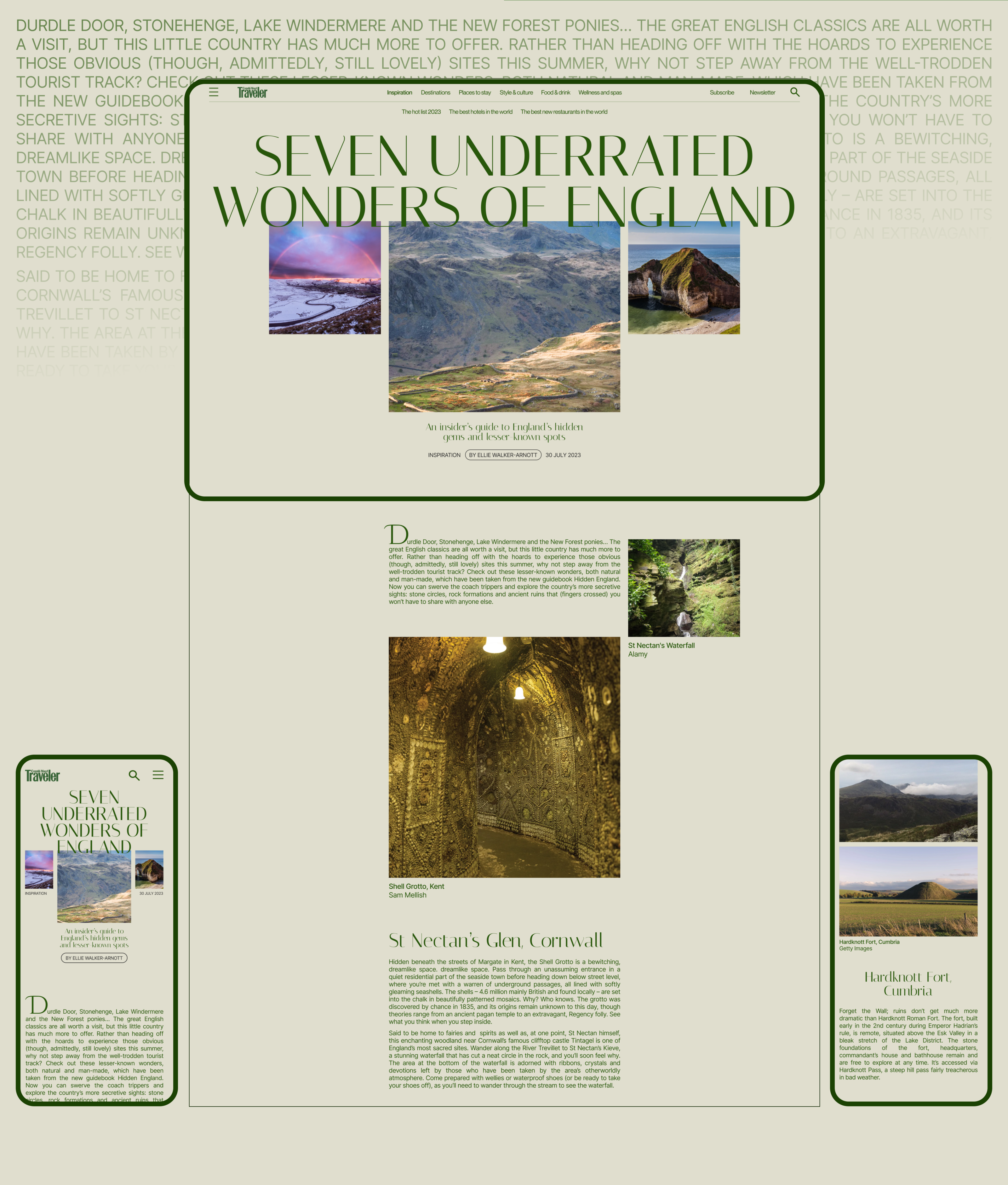 NEWS WEBSITE REDESIGN | CONDE NAST TRAVELLERE NAST TRAVELLER — Изображение №7 — Интерфейсы на Dprofile