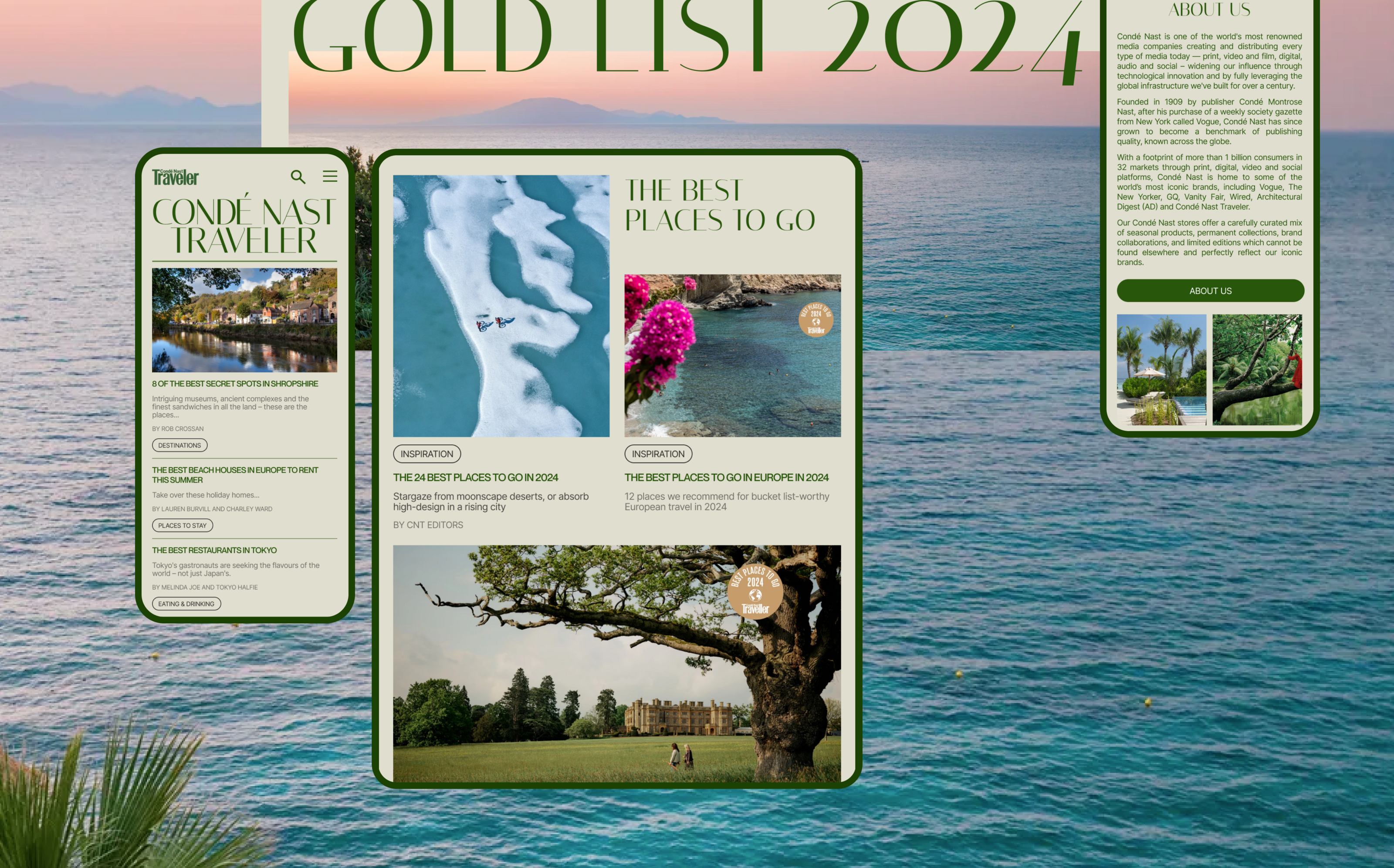 NEWS WEBSITE REDESIGN | CONDE NAST TRAVELLERE NAST TRAVELLER — Изображение №3 — Интерфейсы на Dprofile