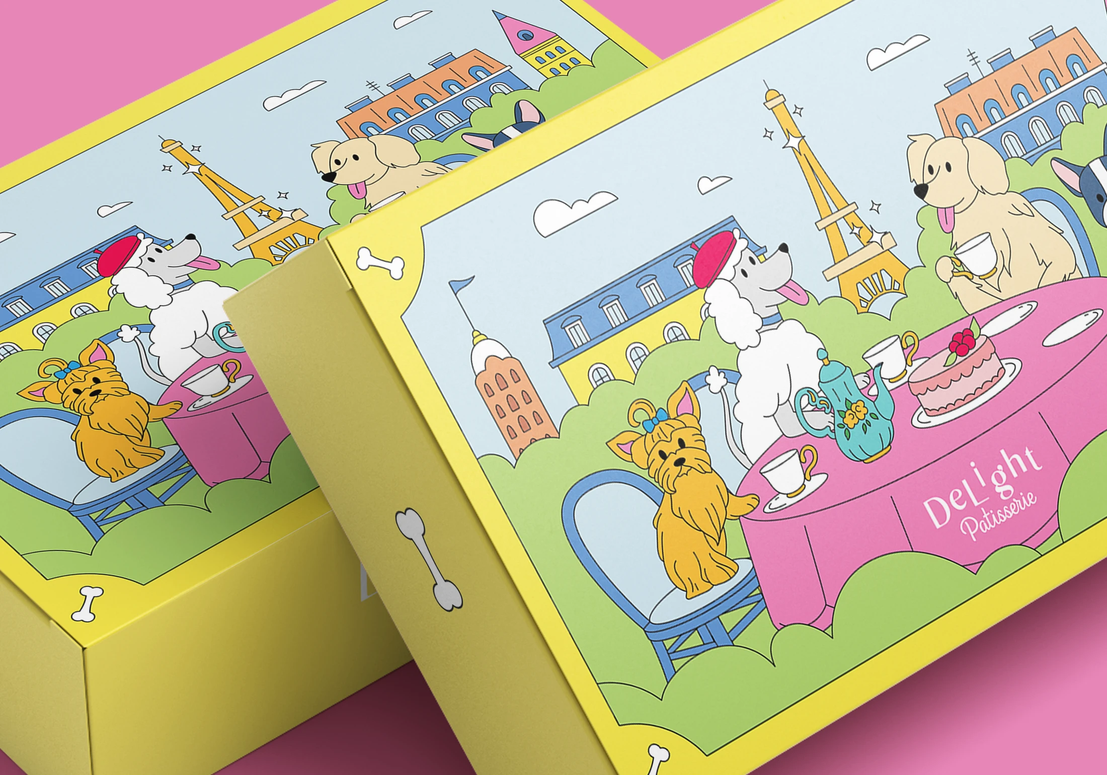 Разработка упаковки для Delight Patisserie — Изображение №3 — Брендинг на Dprofile