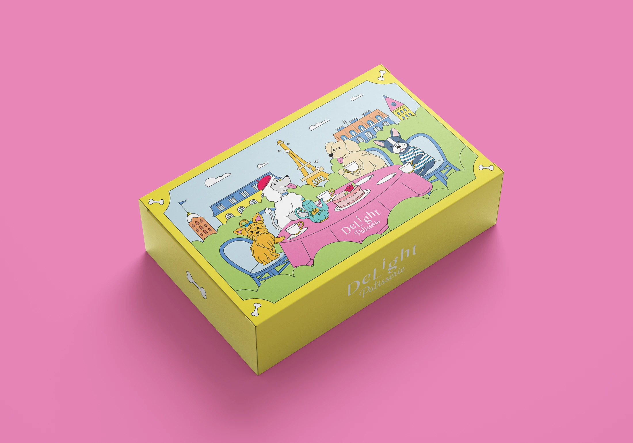 Разработка упаковки для Delight Patisserie — Изображение №6 — Брендинг на Dprofile