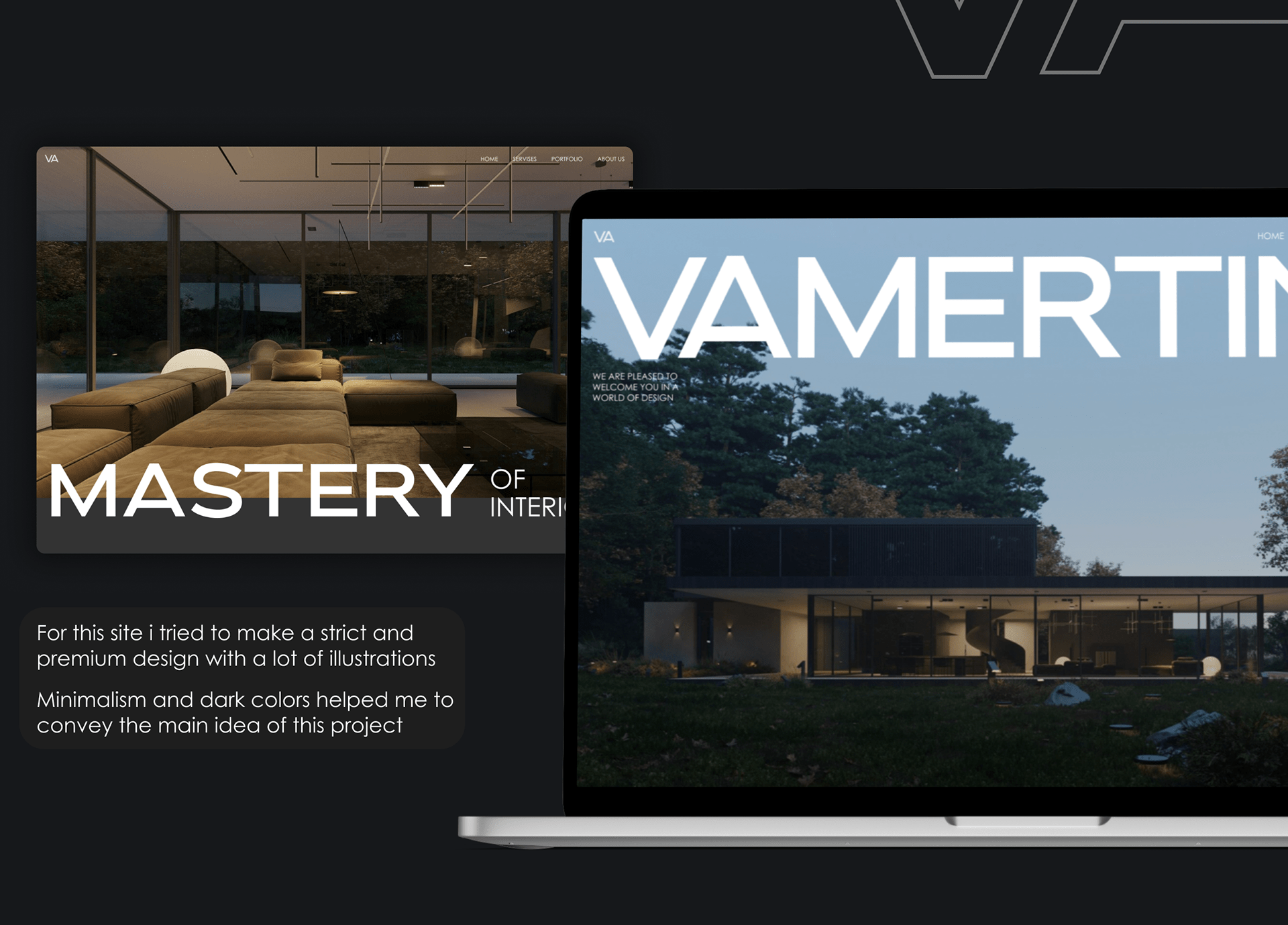 VAMERTINO / architect studio — Изображение №4 — Интерфейсы, Брендинг на Dprofile