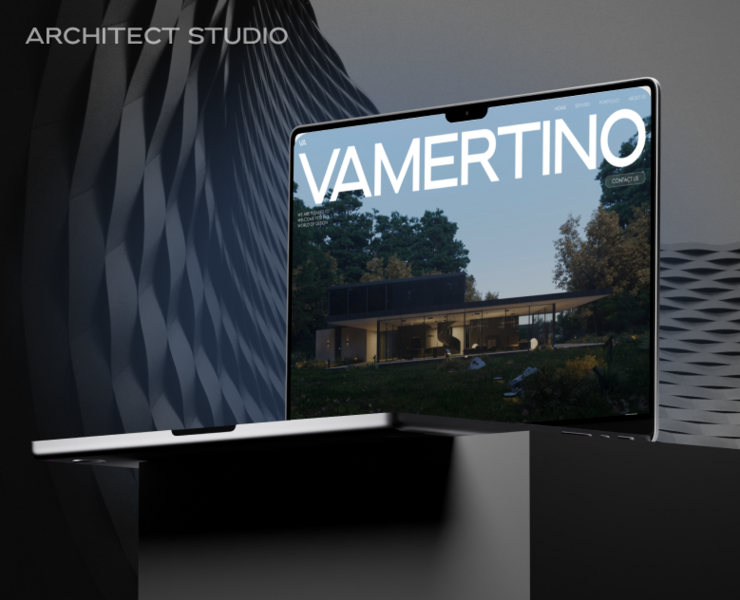 VAMERTINO / architect studio — Интерфейсы, Брендинг на Dprofile