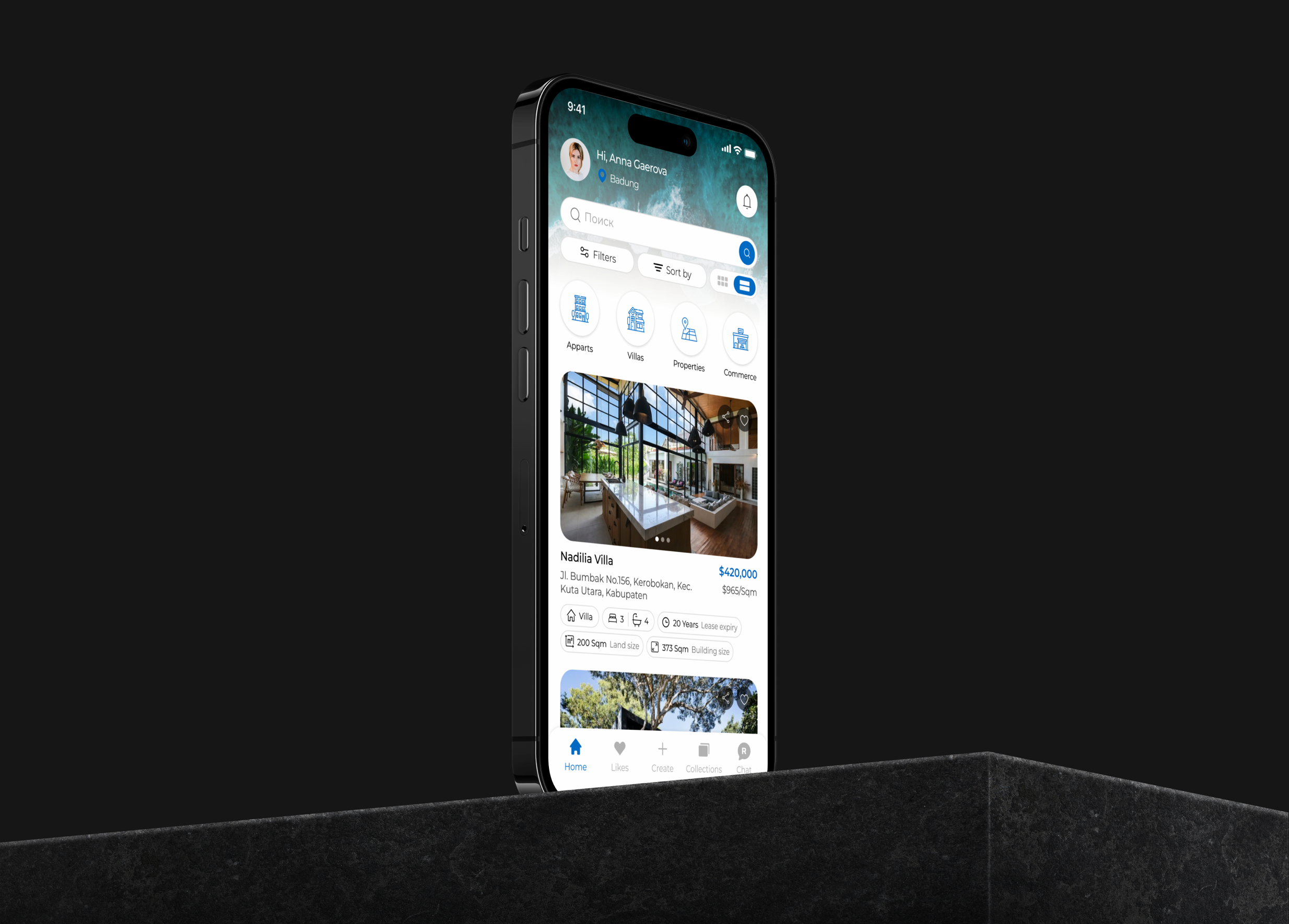 ROST real estate app — Изображение №7 — Интерфейсы, Брендинг на Dprofile