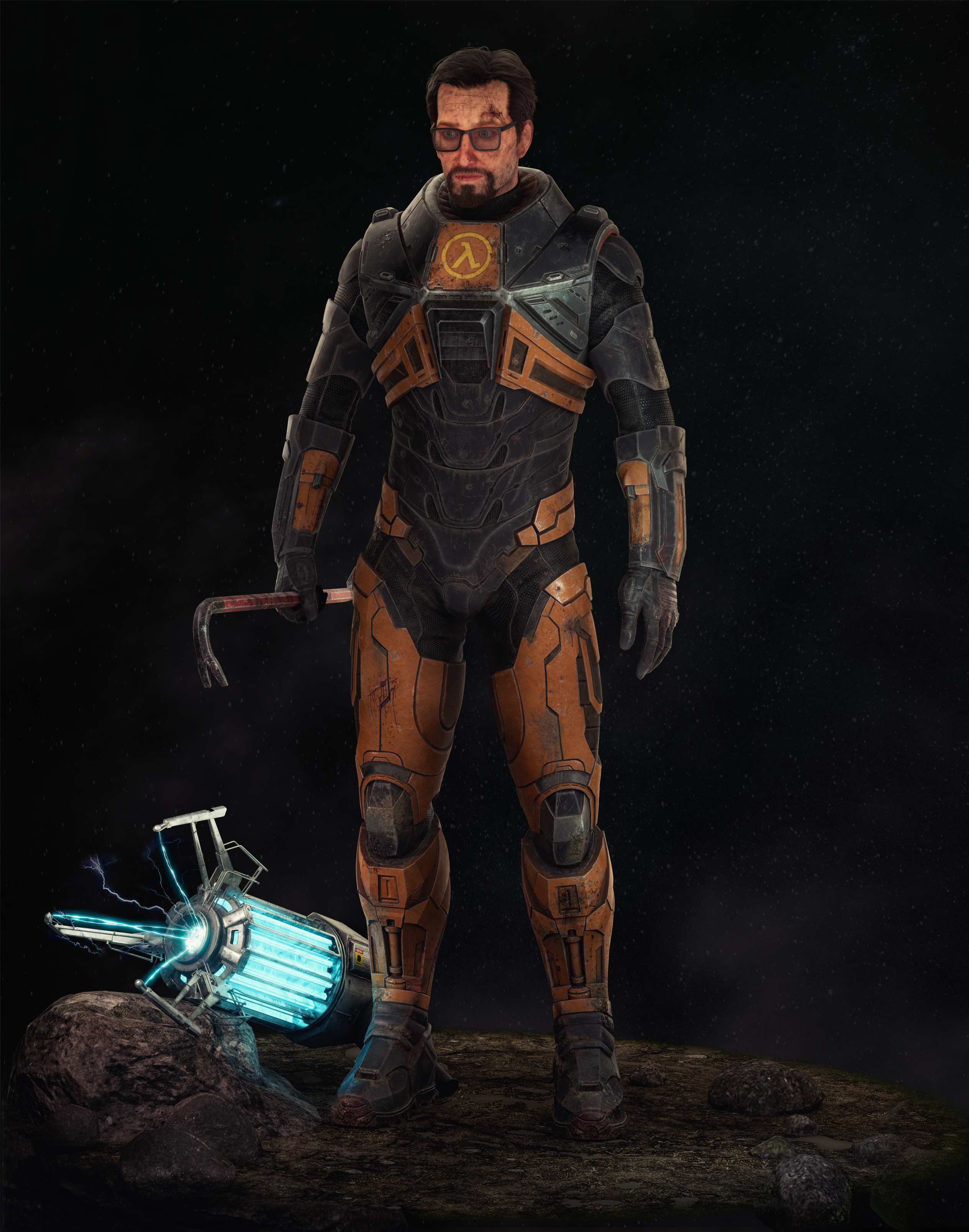 Gordon Freeman — Изображение №8 — Графика, 3D на Dprofile