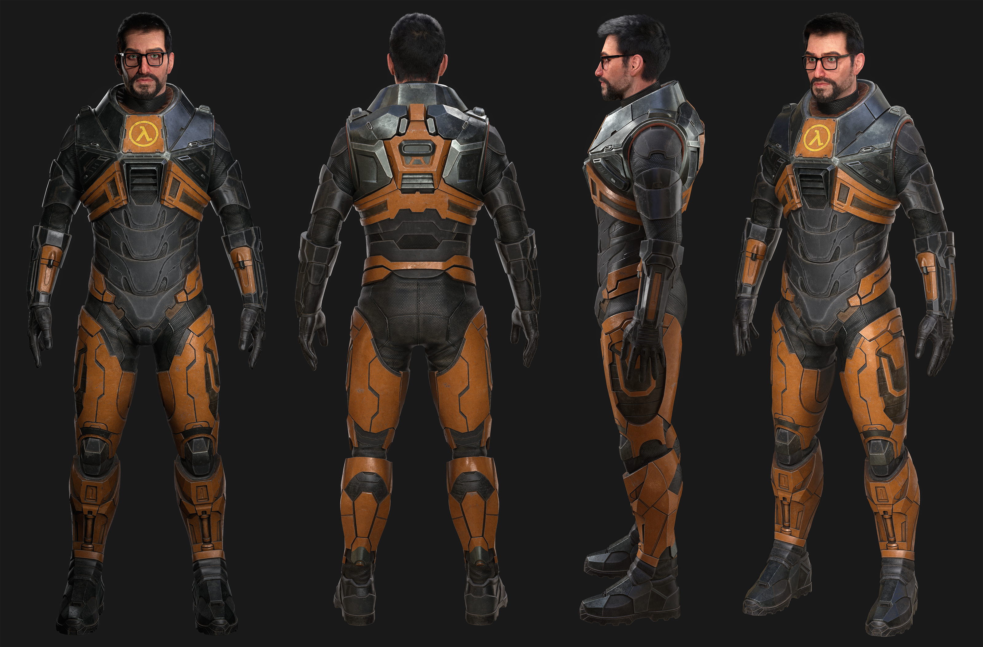 Gordon Freeman — Изображение №6 — Графика, 3D на Dprofile