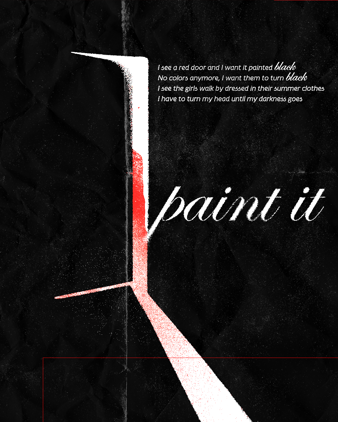 paint it BLACK — Изображение №1 — Графика на Dprofile