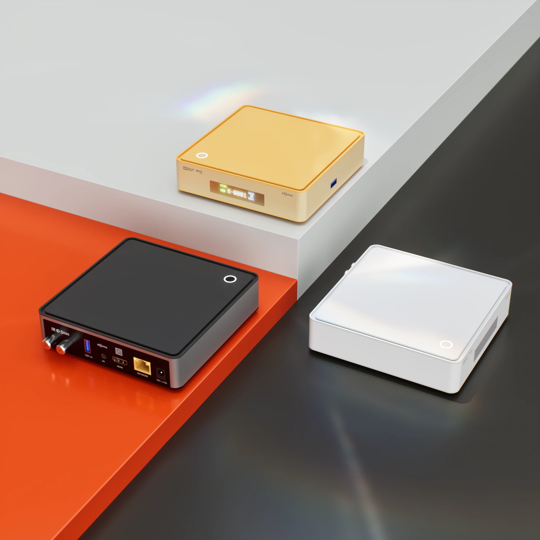 ТВ ресивер "Волна" — Изображение №4 — 3D, Промдизайн на Dprofile