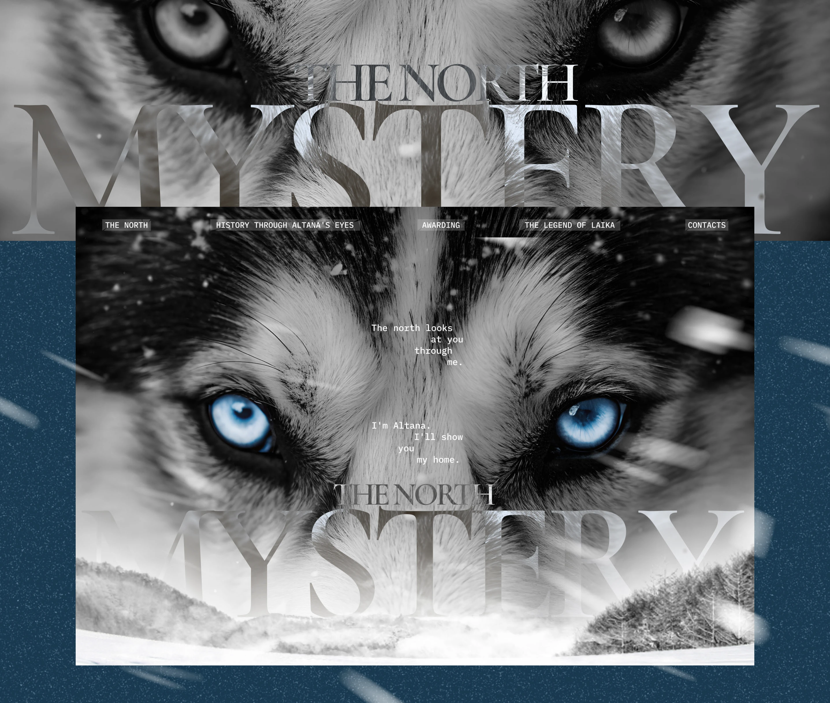 The north mistery — Изображение №1 — Интерфейсы на Dprofile